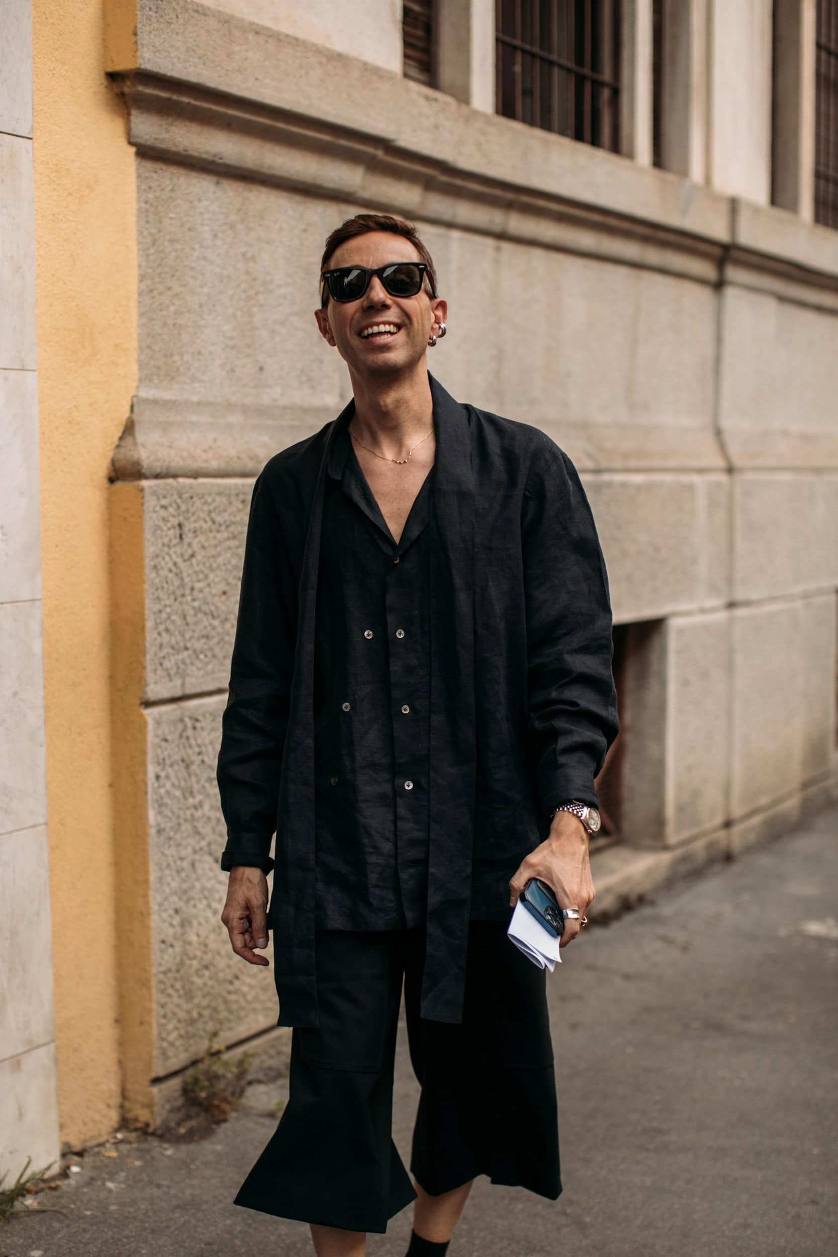 Milano Milan Men's Street Style Spring 2026 Shows
