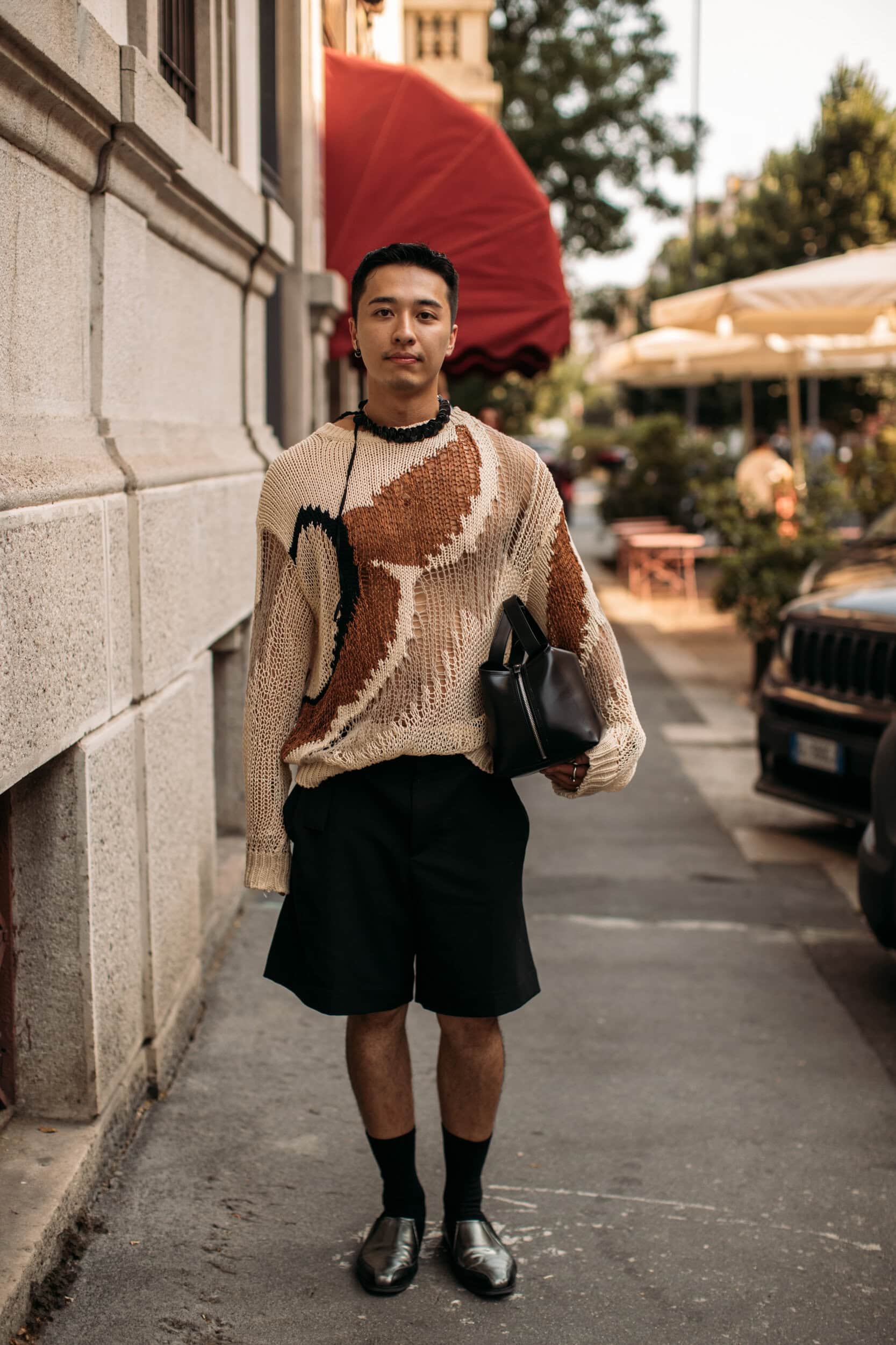 Milano Milan Men's Street Style Spring 2026 Shows