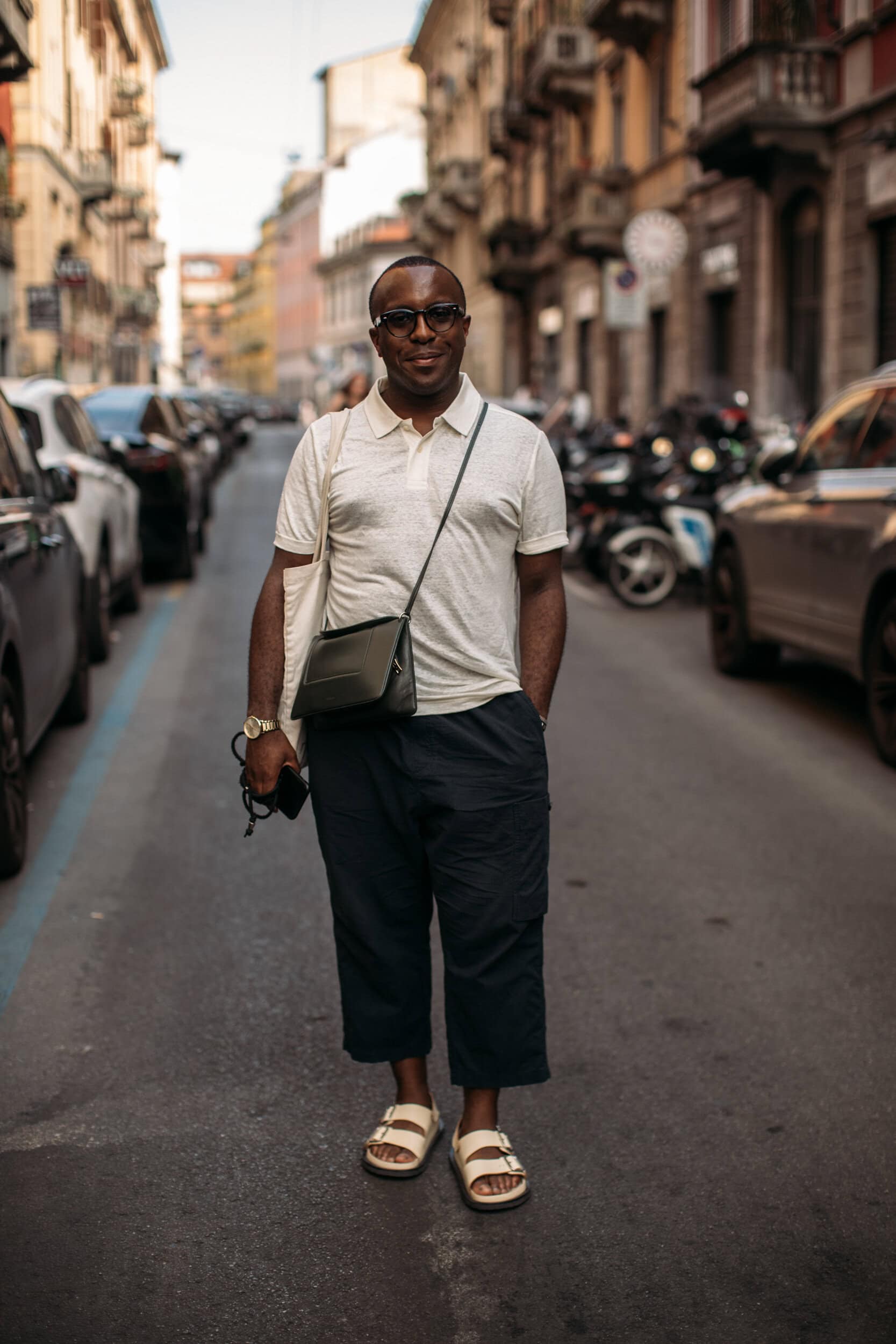 Milano Milan Men's Street Style Spring 2026 Shows