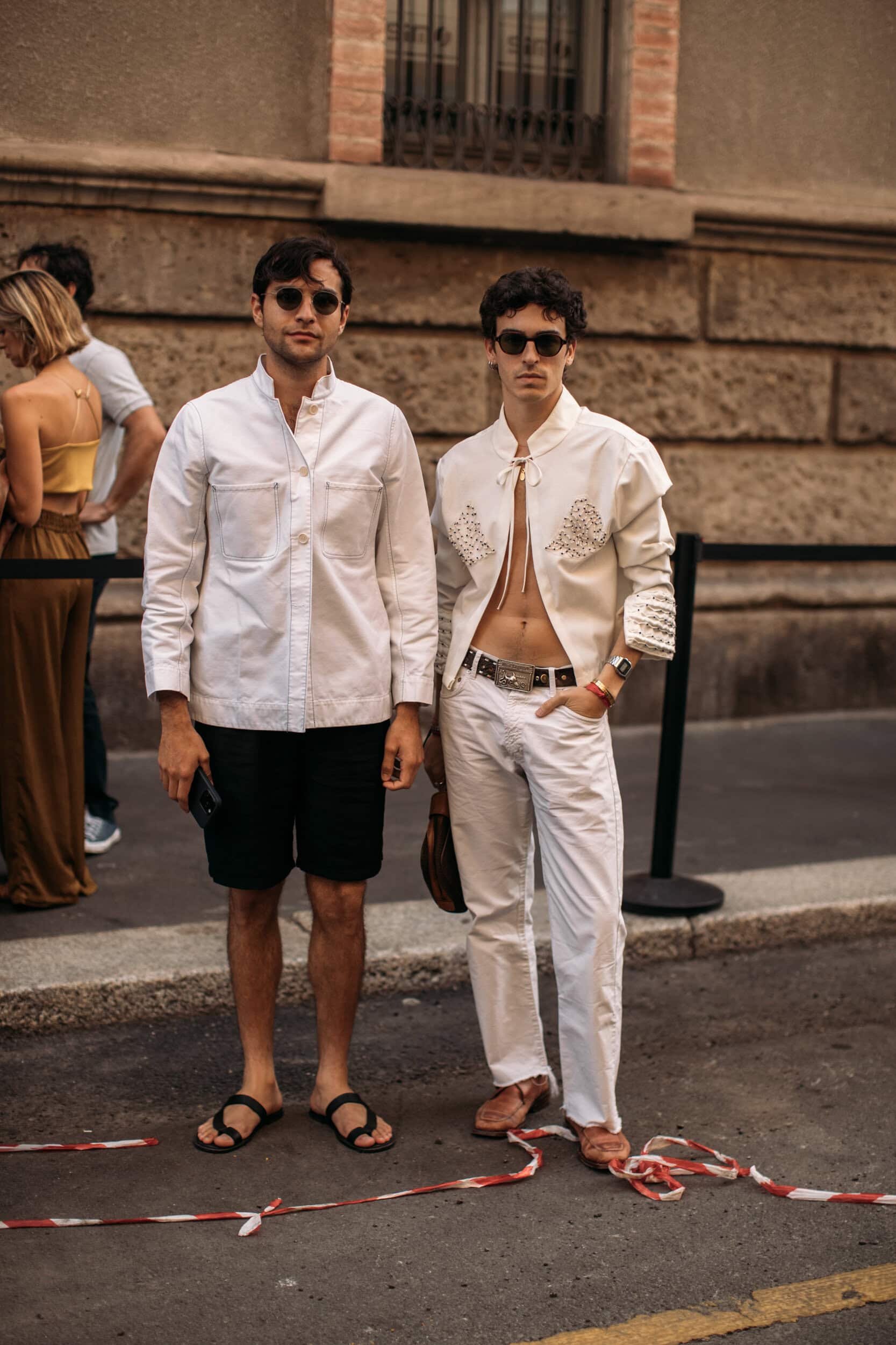 Milano Milan Men's Street Style Spring 2026 Shows