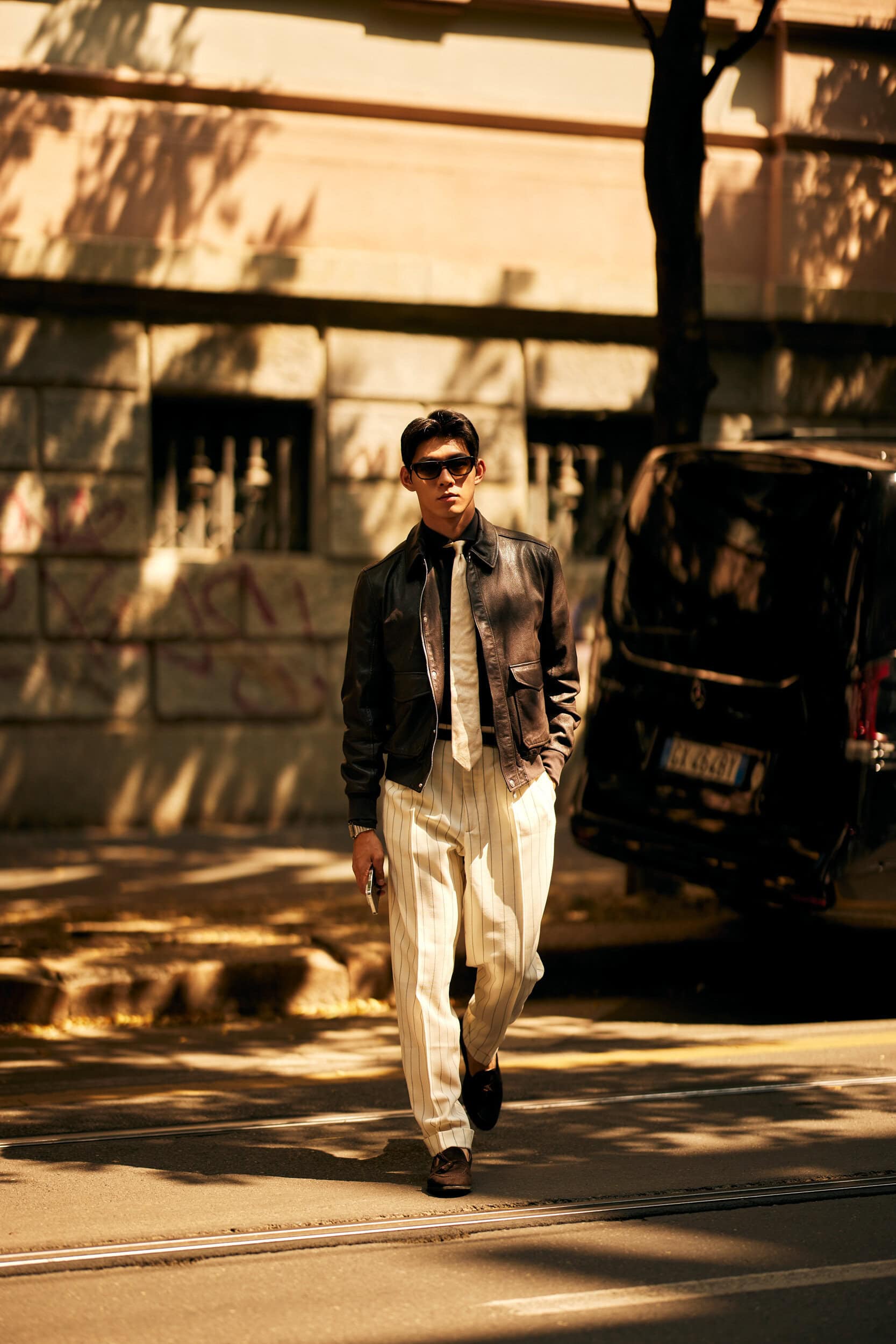 Milano Milan Men's Street Style Spring 2026 Shows