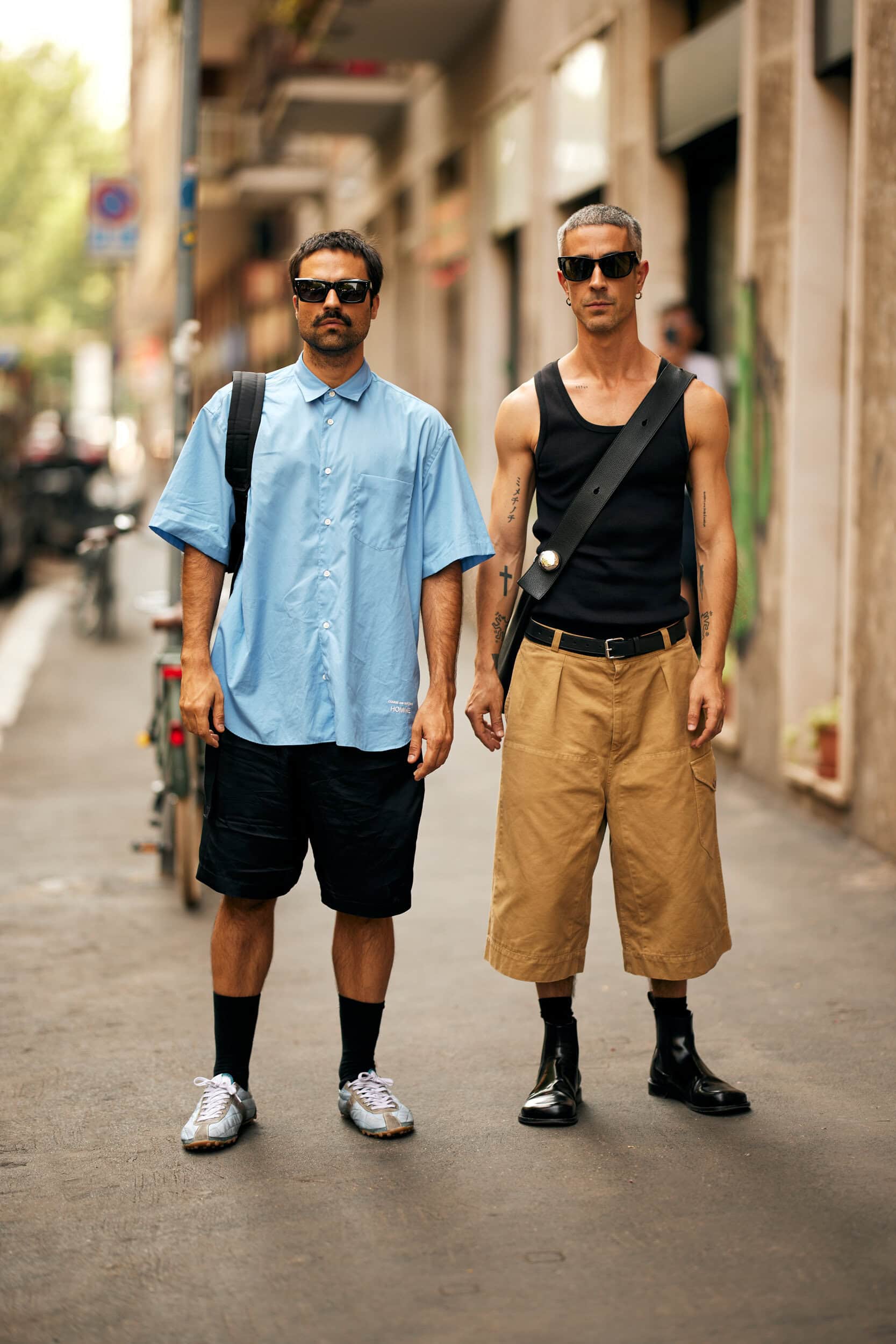 Milano Milan Men's Street Style Spring 2026 Shows