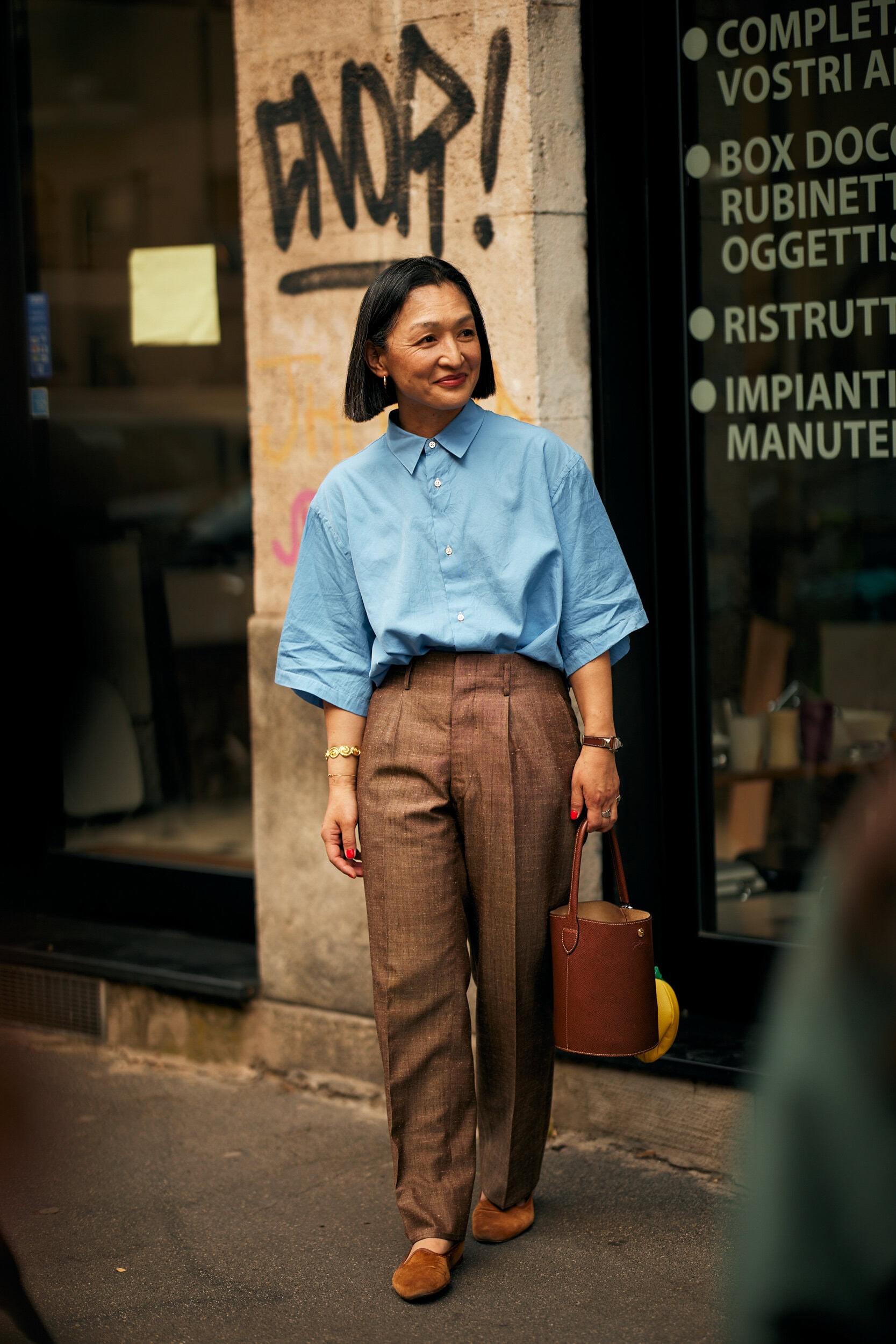 Milano Milan Men's Street Style Spring 2026 Shows
