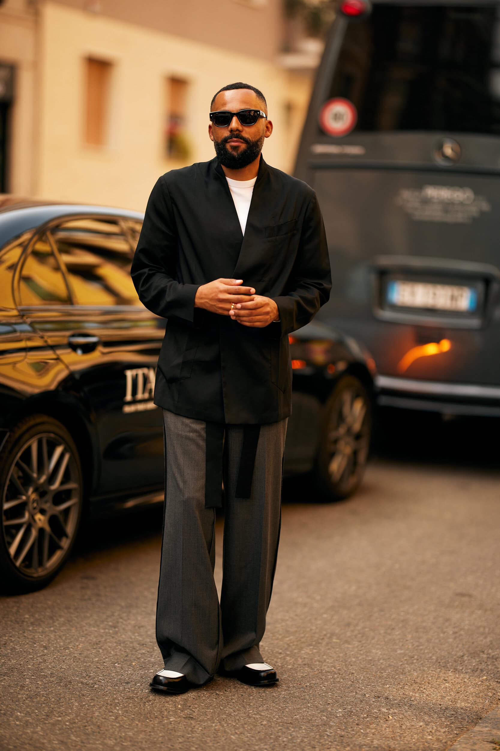 Milano Milan Men's Street Style Spring 2026 Shows