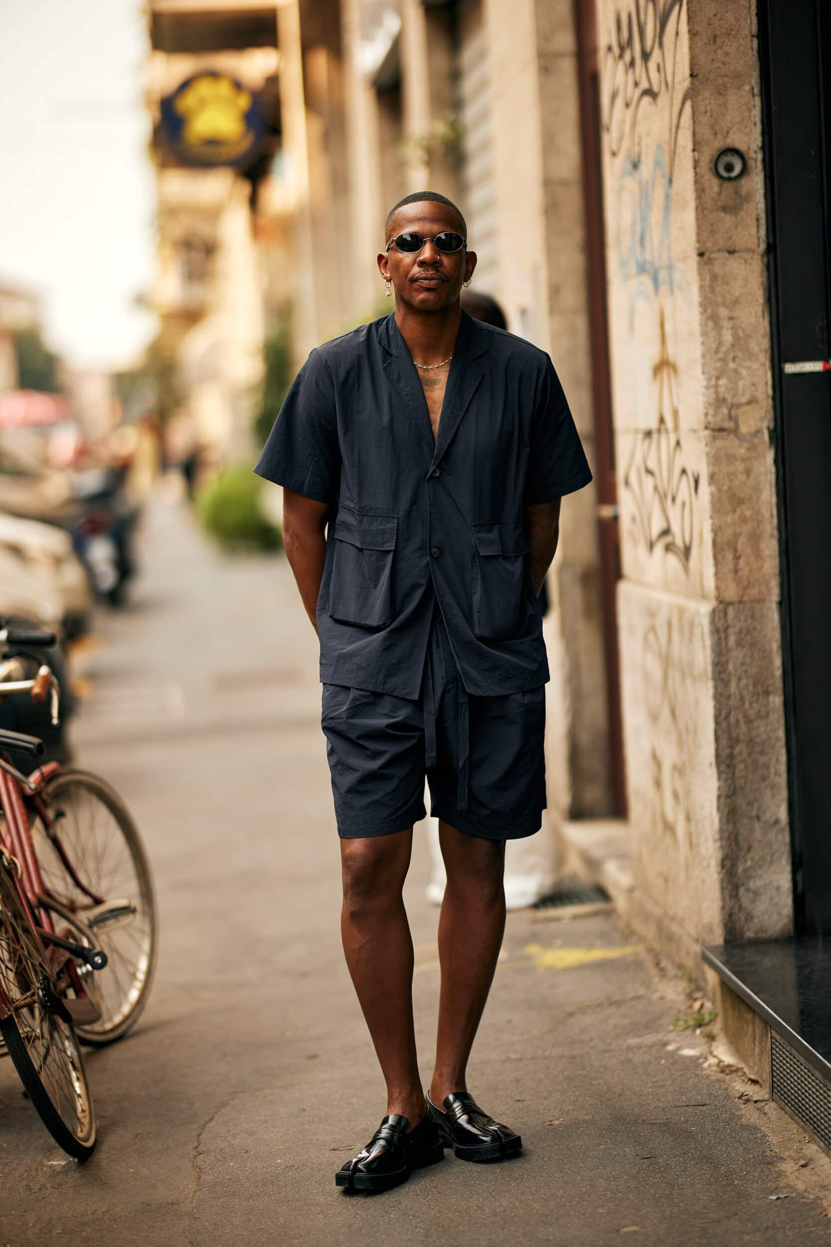 Milano Milan Men's Street Style Spring 2026 Shows
