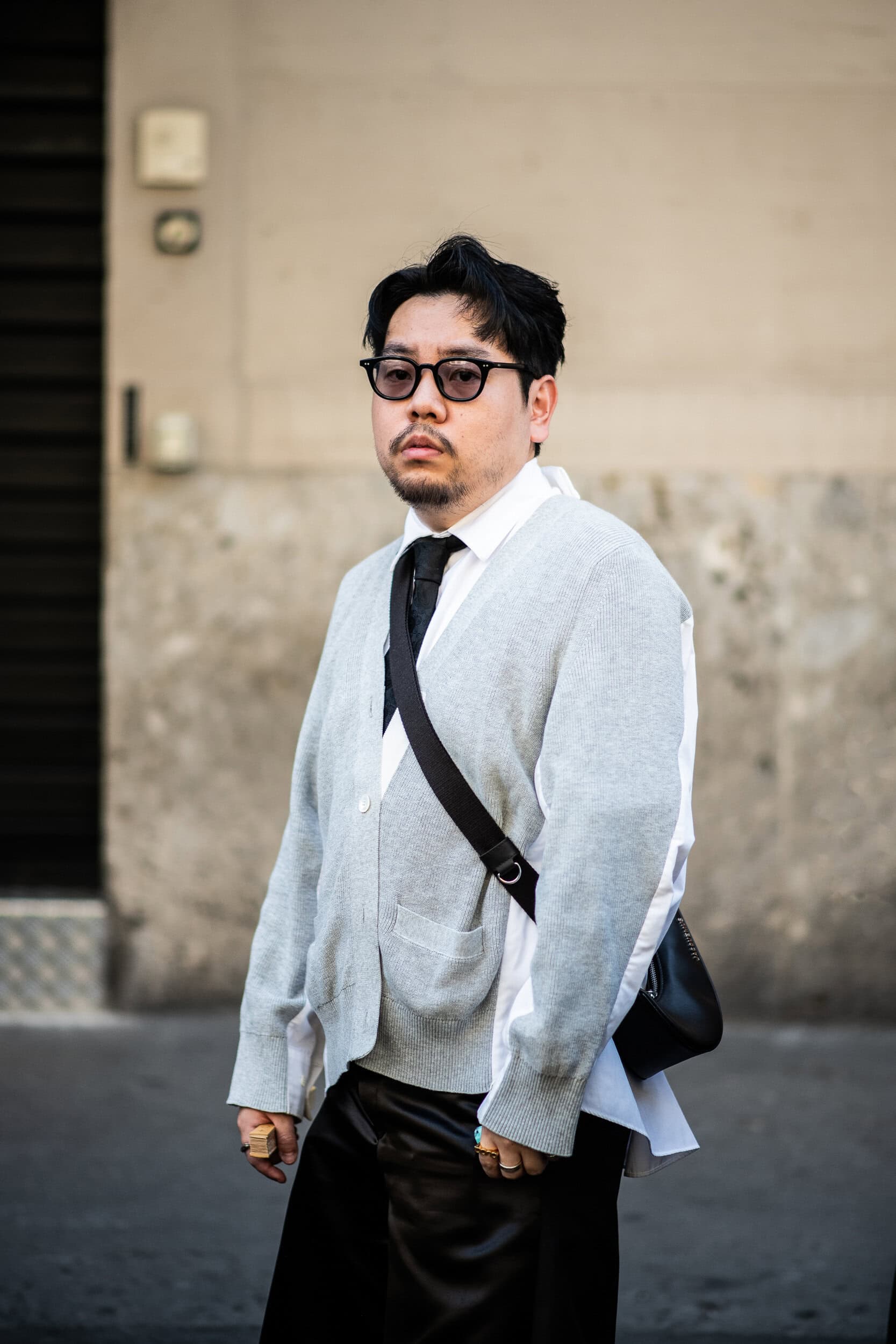 Milano Milan Men's Street Style Spring 2026 Shows