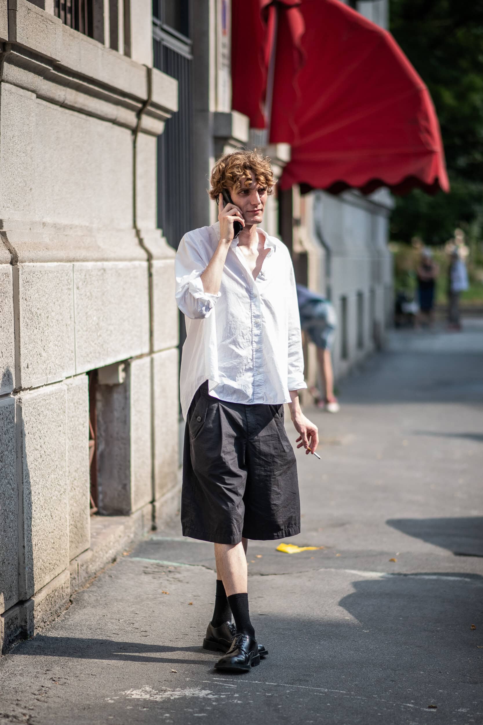 Milano Milan Men's Street Style Spring 2026 Shows