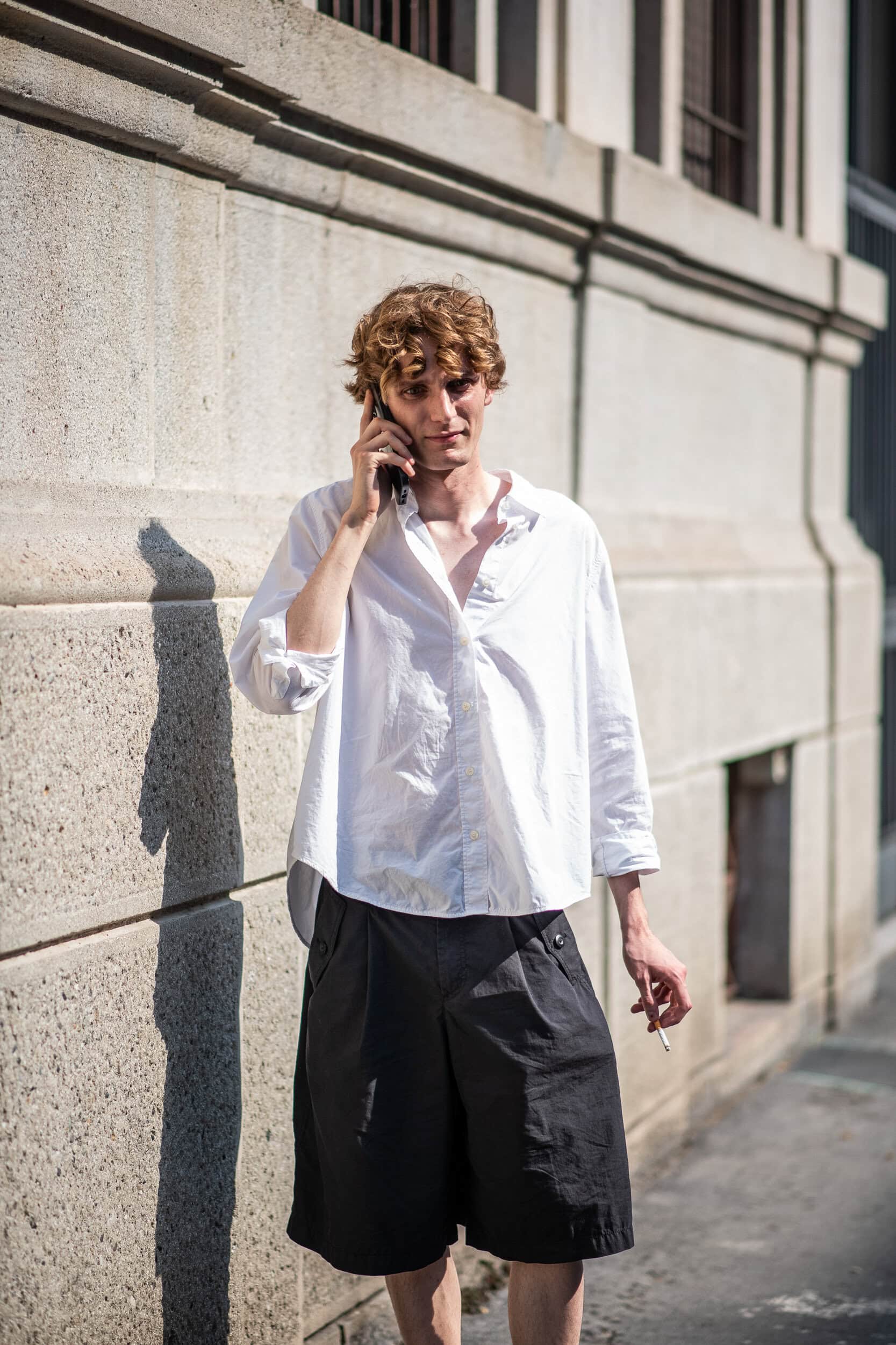 Milano Milan Men's Street Style Spring 2026 Shows
