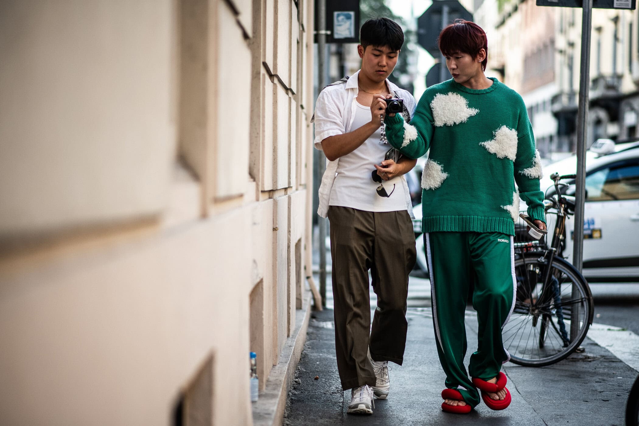 Milano Milan Men's Street Style Spring 2026 Shows