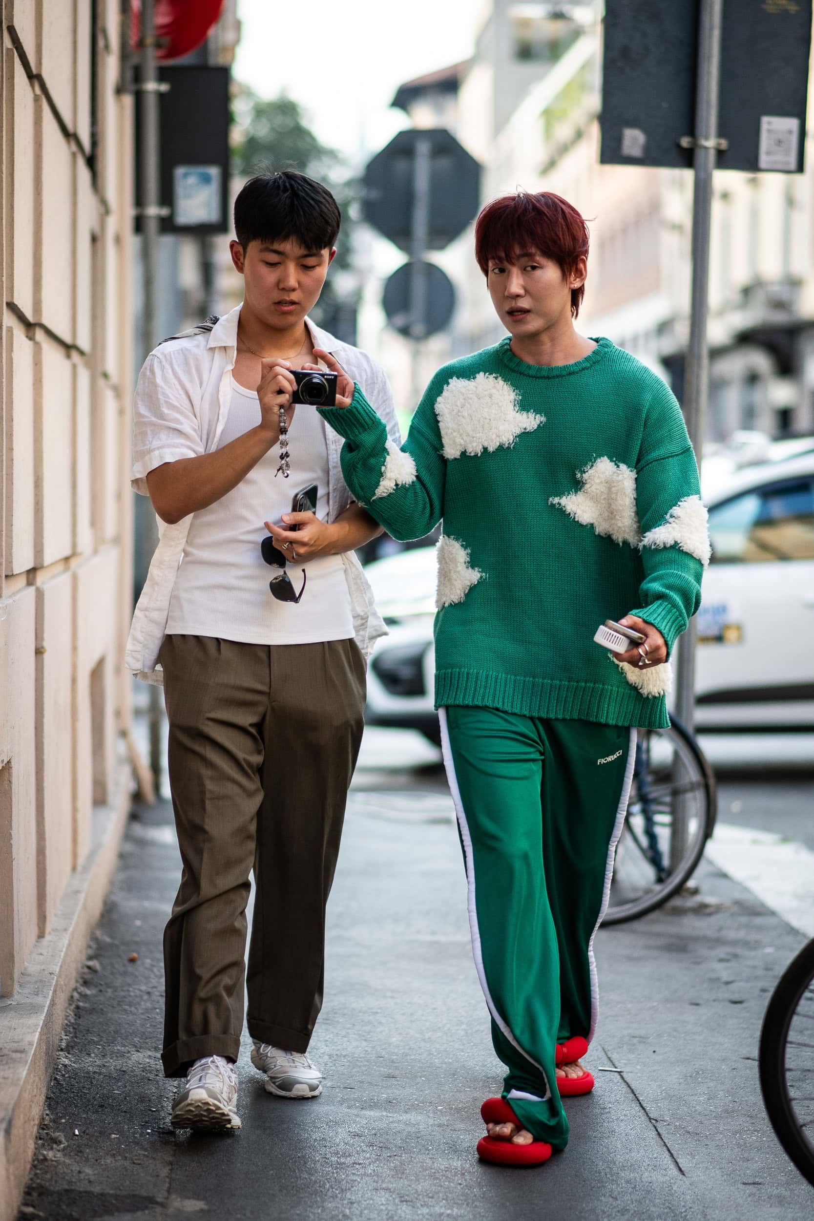 Milano Milan Men's Street Style Spring 2026 Shows