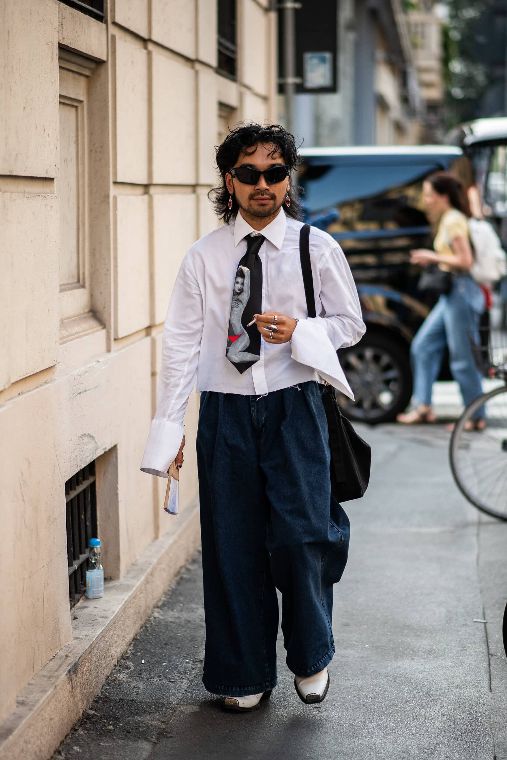 Milano Milan Men's Street Style Spring 2026 Shows
