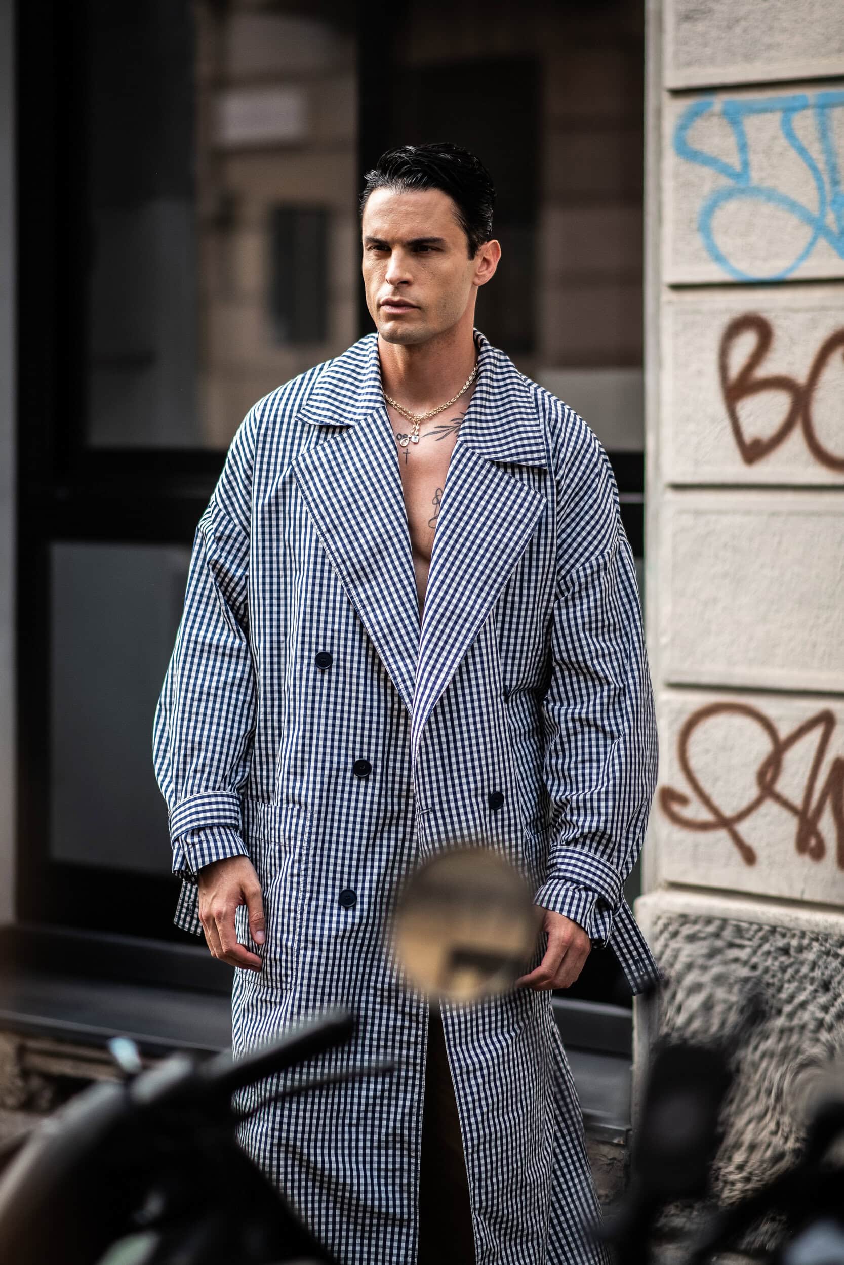 Milano Milan Men's Street Style Spring 2026 Shows