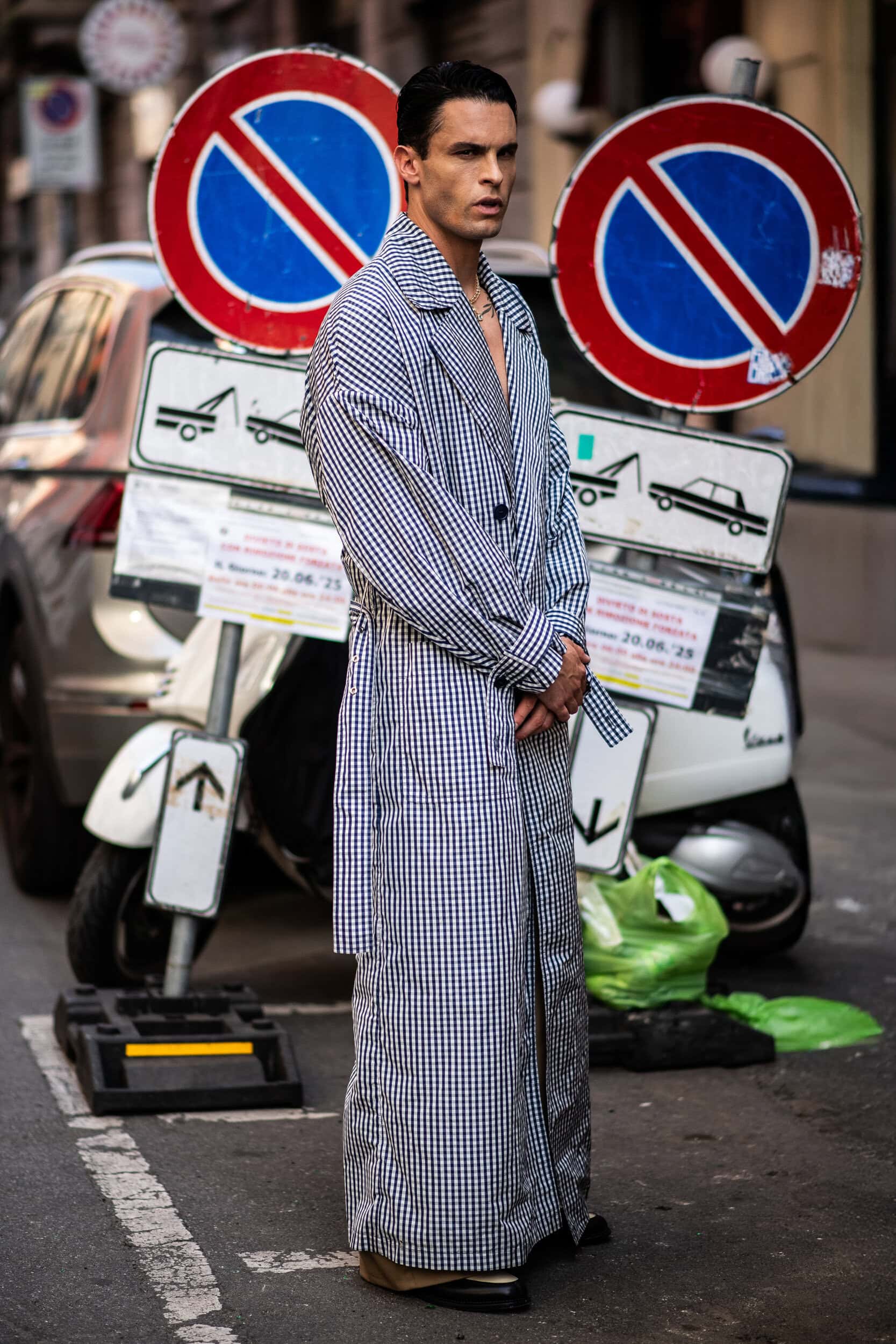 Milano Milan Men's Street Style Spring 2026 Shows