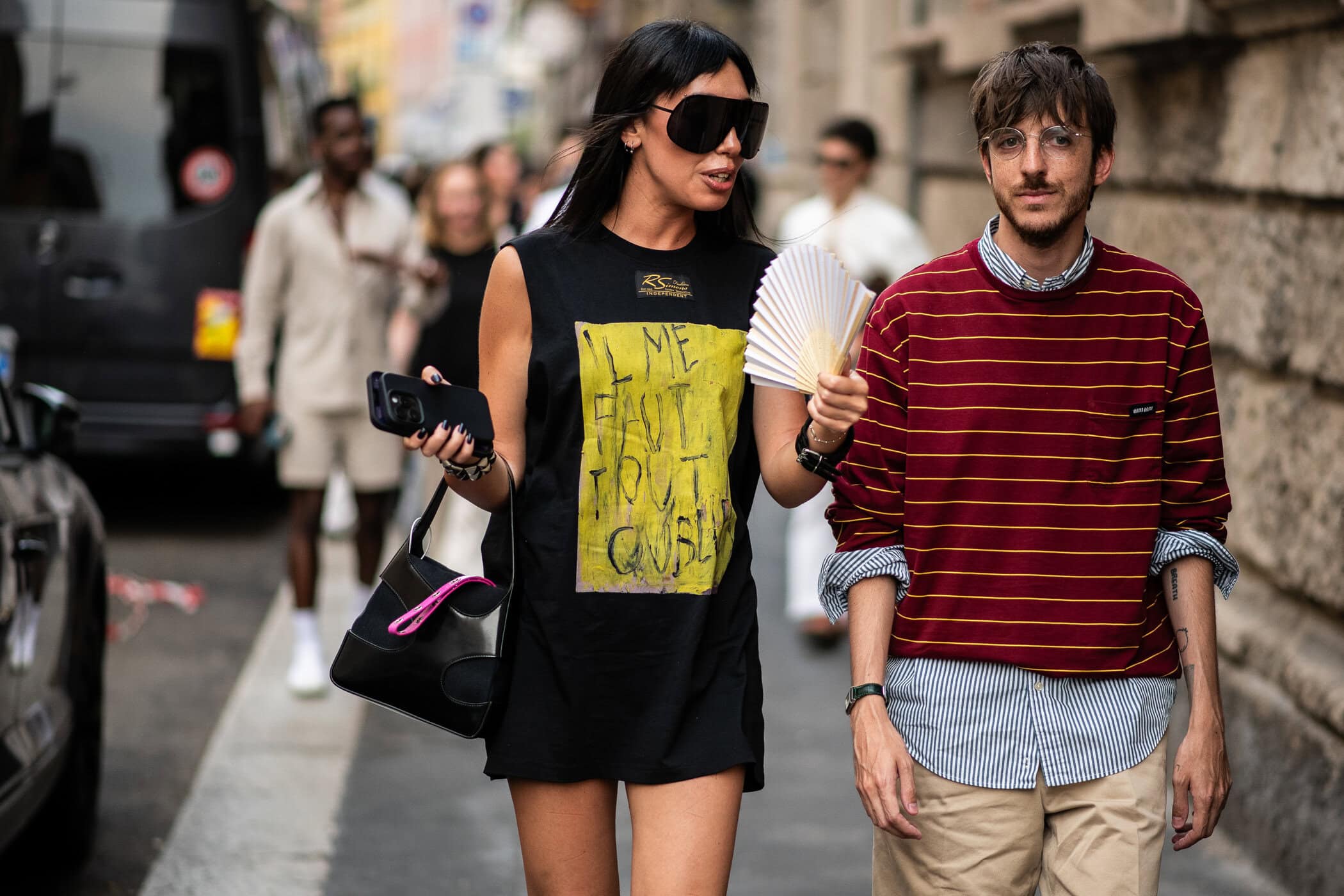 Milano Milan Men's Street Style Spring 2026 Shows