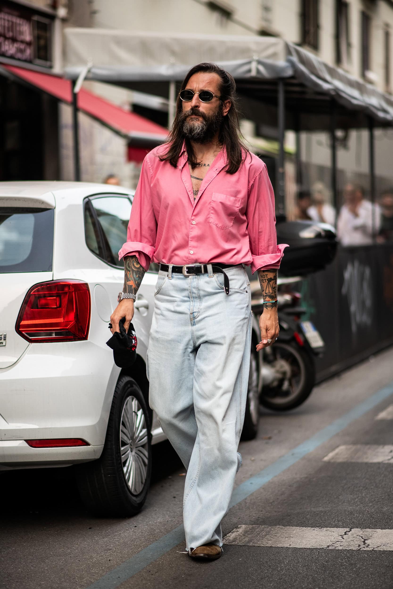 Milano Milan Men's Street Style Spring 2026 Shows