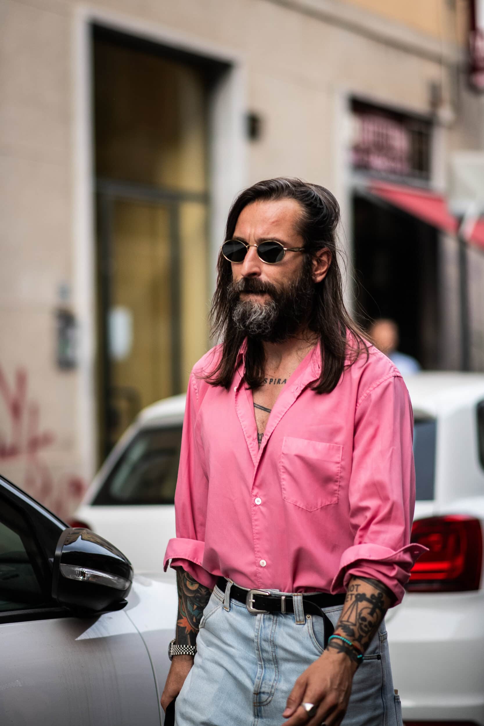 Milano Milan Men's Street Style Spring 2026 Shows