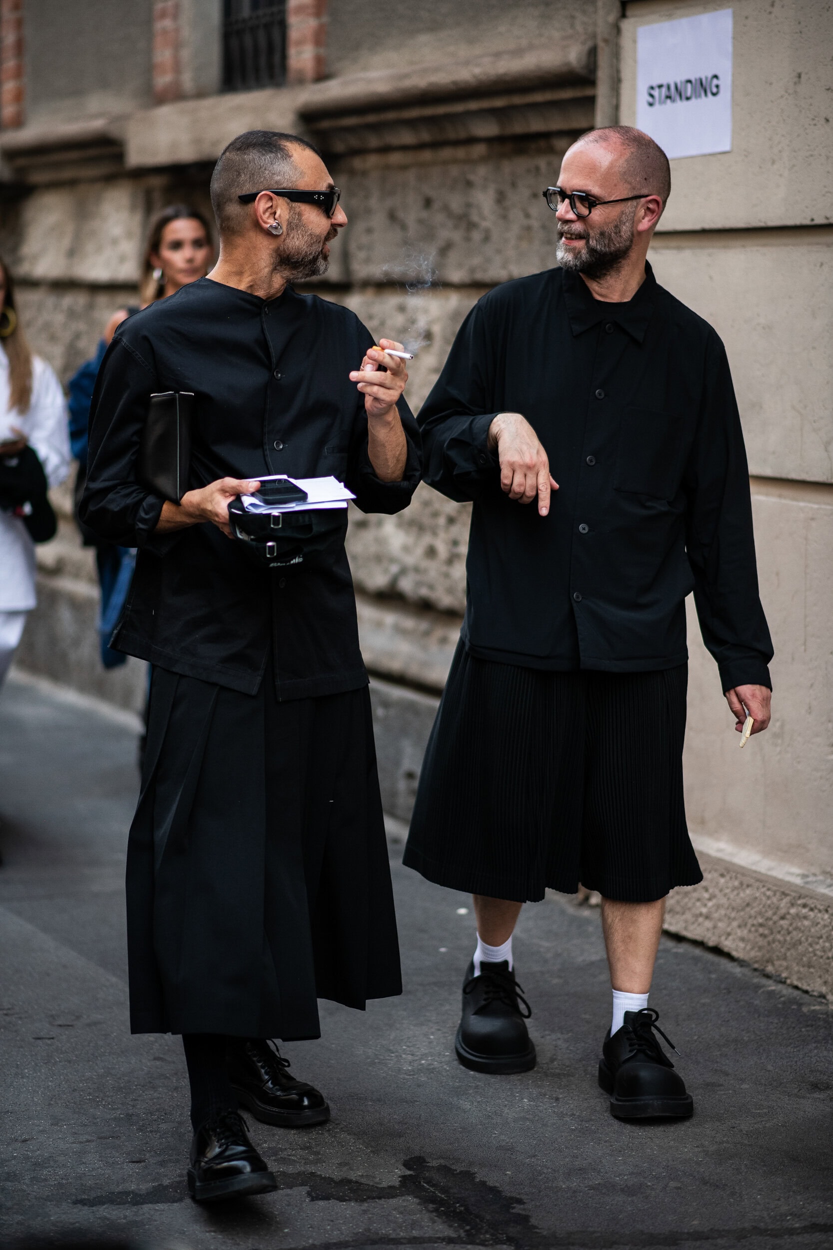 Milano Milan Men's Street Style Spring 2026 Shows