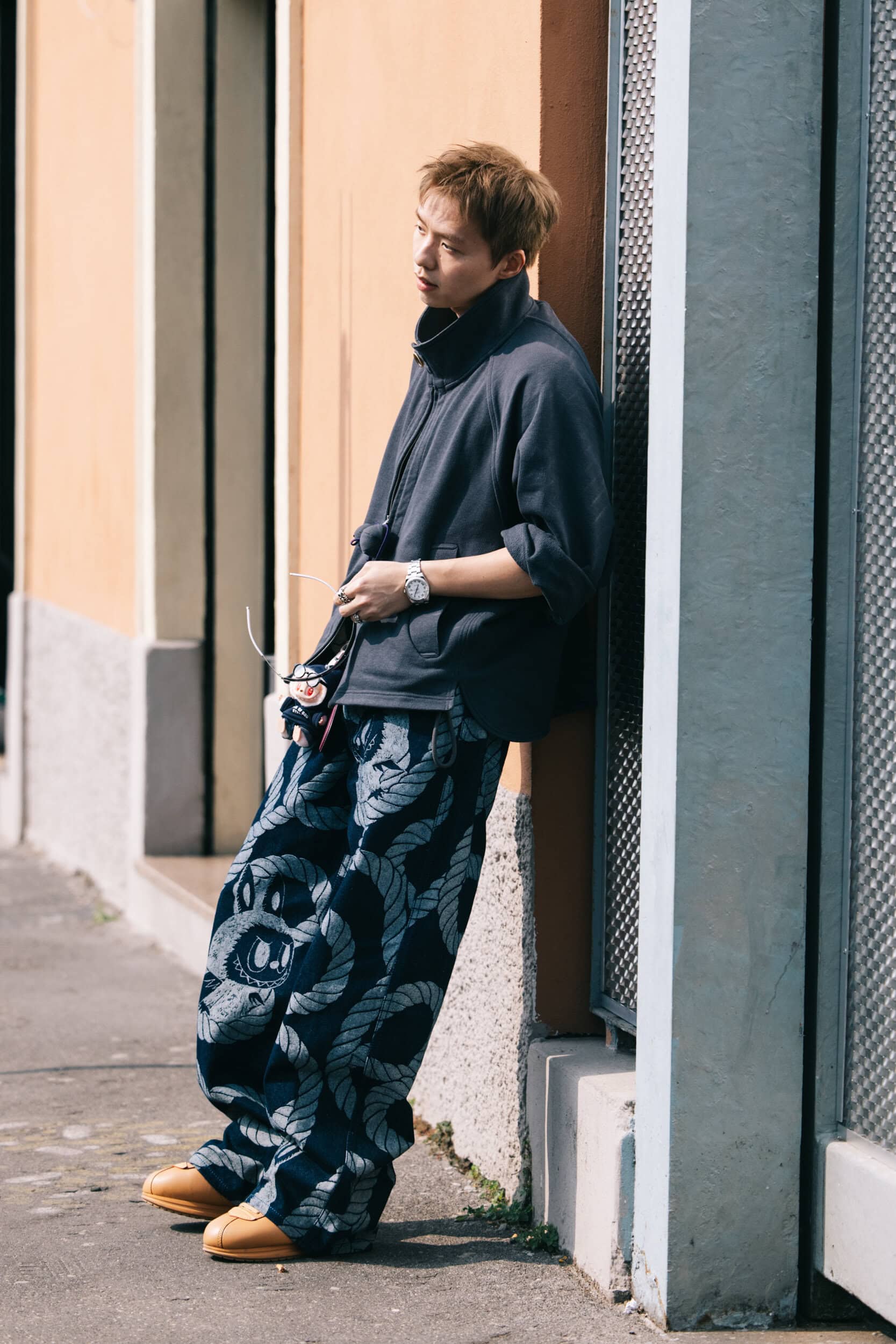 Milano Milan Men's Street Style Spring 2026 Shows