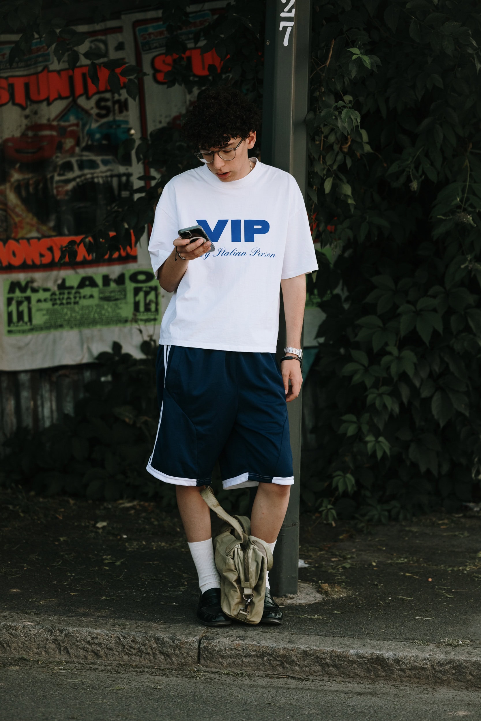 Milano Milan Men's Street Style Spring 2026 Shows