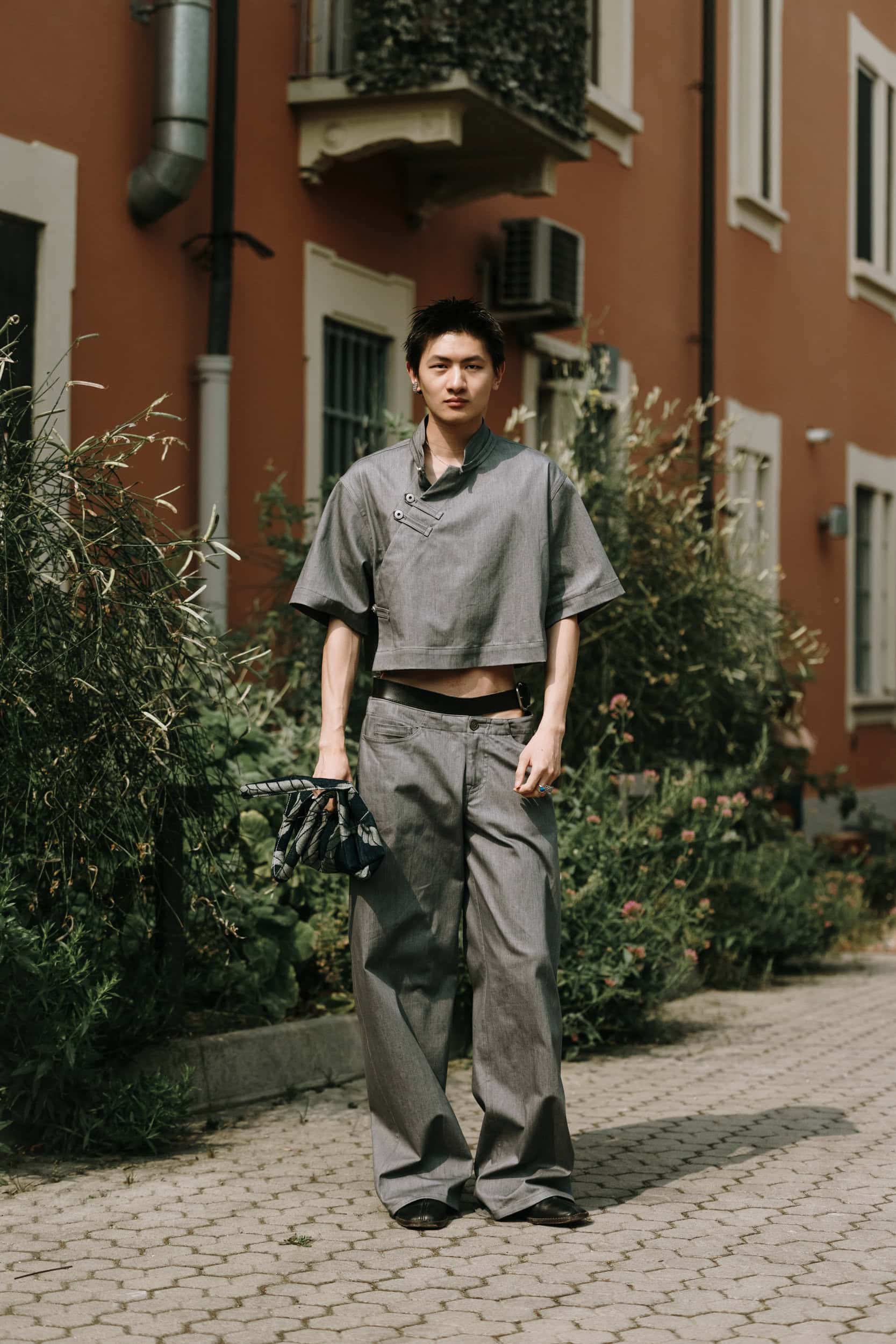 Milano Milan Men's Street Style Spring 2026 Shows