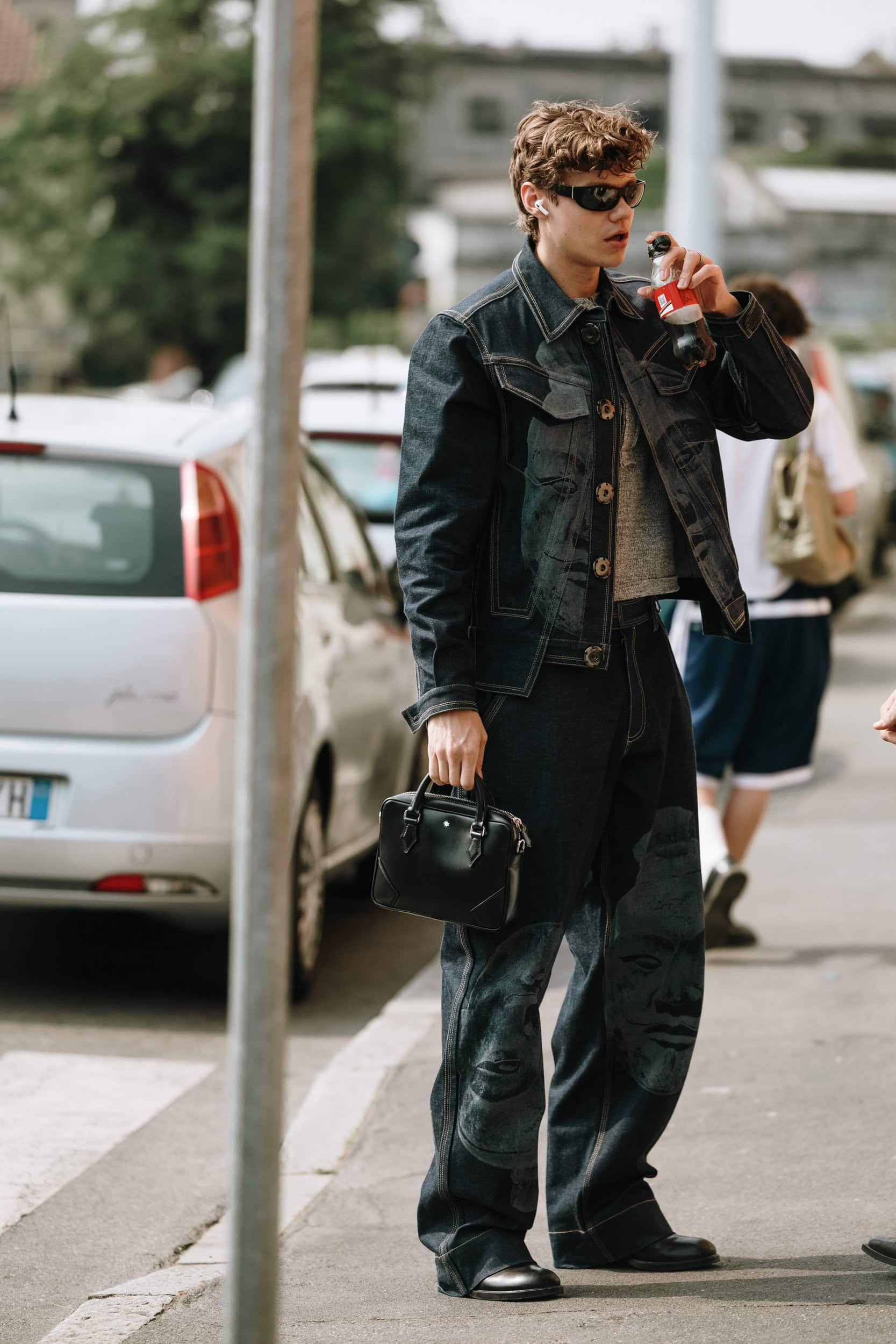 Milano Milan Men's Street Style Spring 2026 Shows