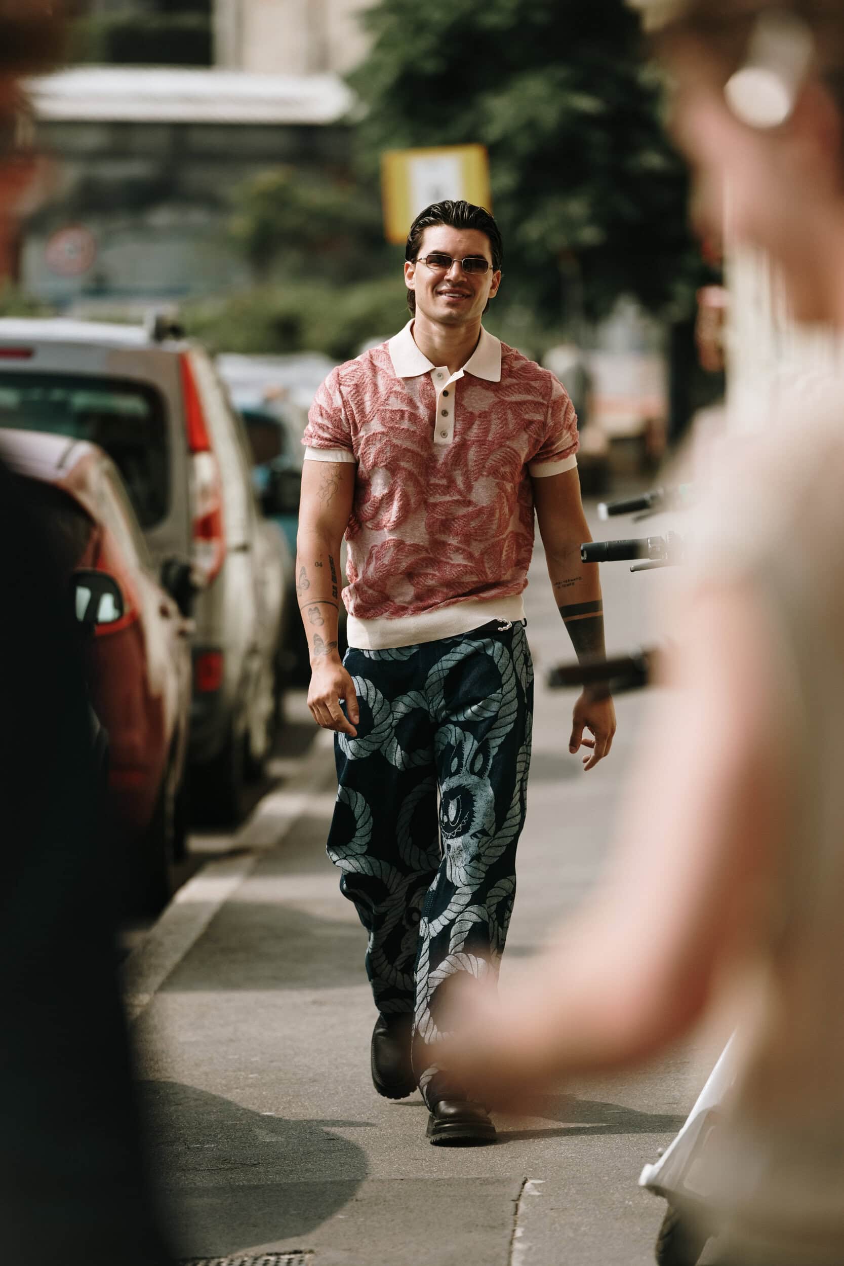 Milano Milan Men's Street Style Spring 2026 Shows