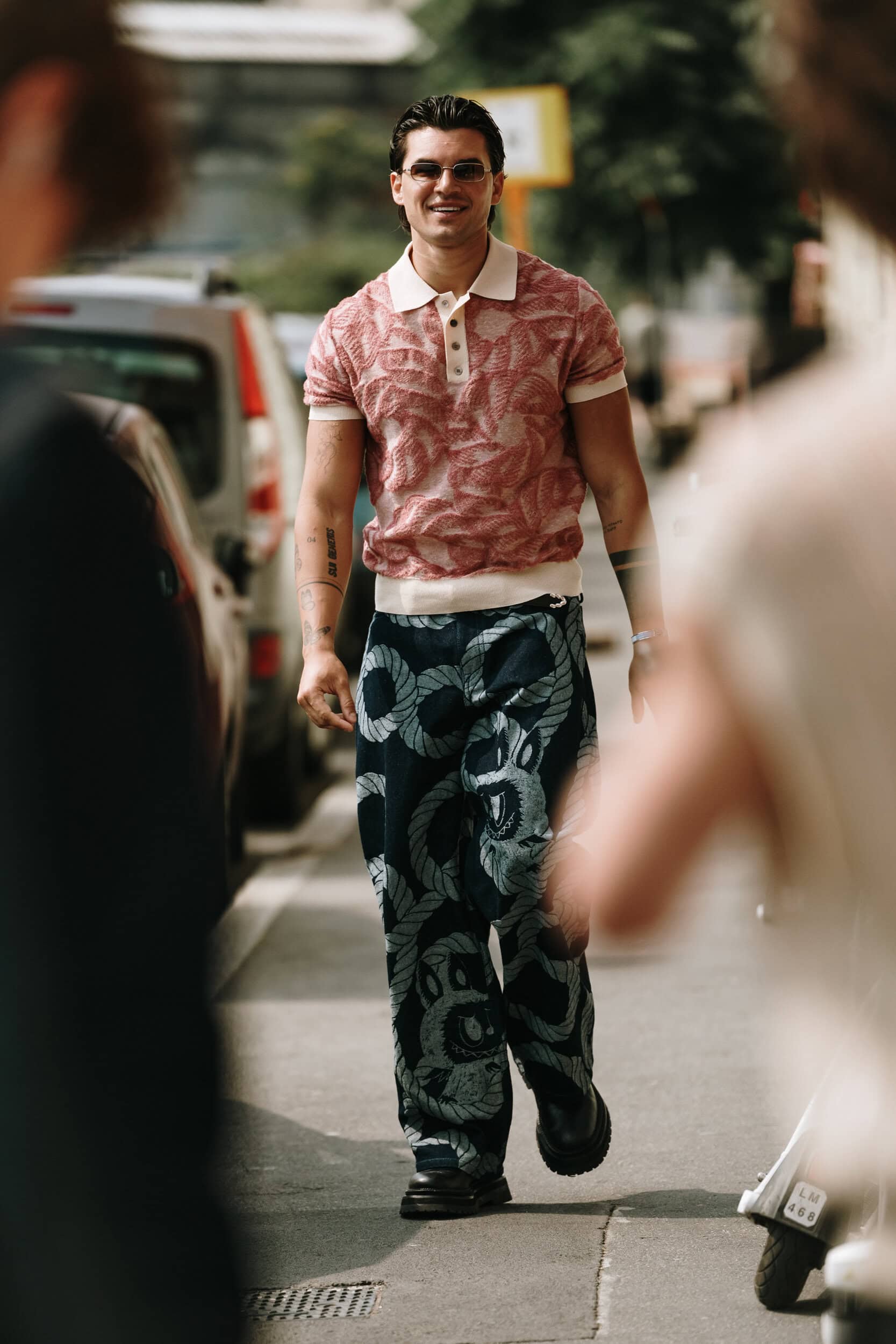 Milano Milan Men's Street Style Spring 2026 Shows