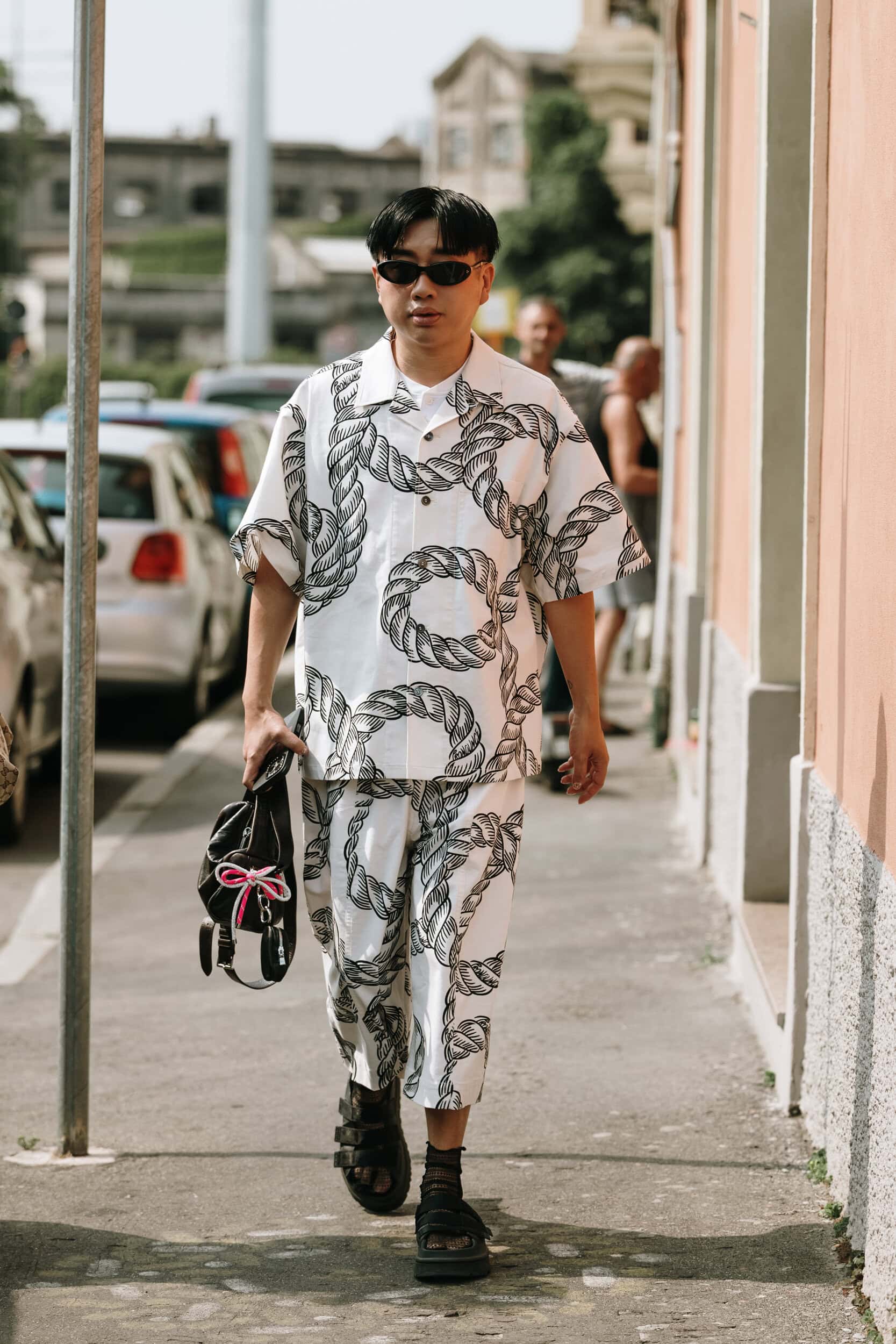 Milano Milan Men's Street Style Spring 2026 Shows