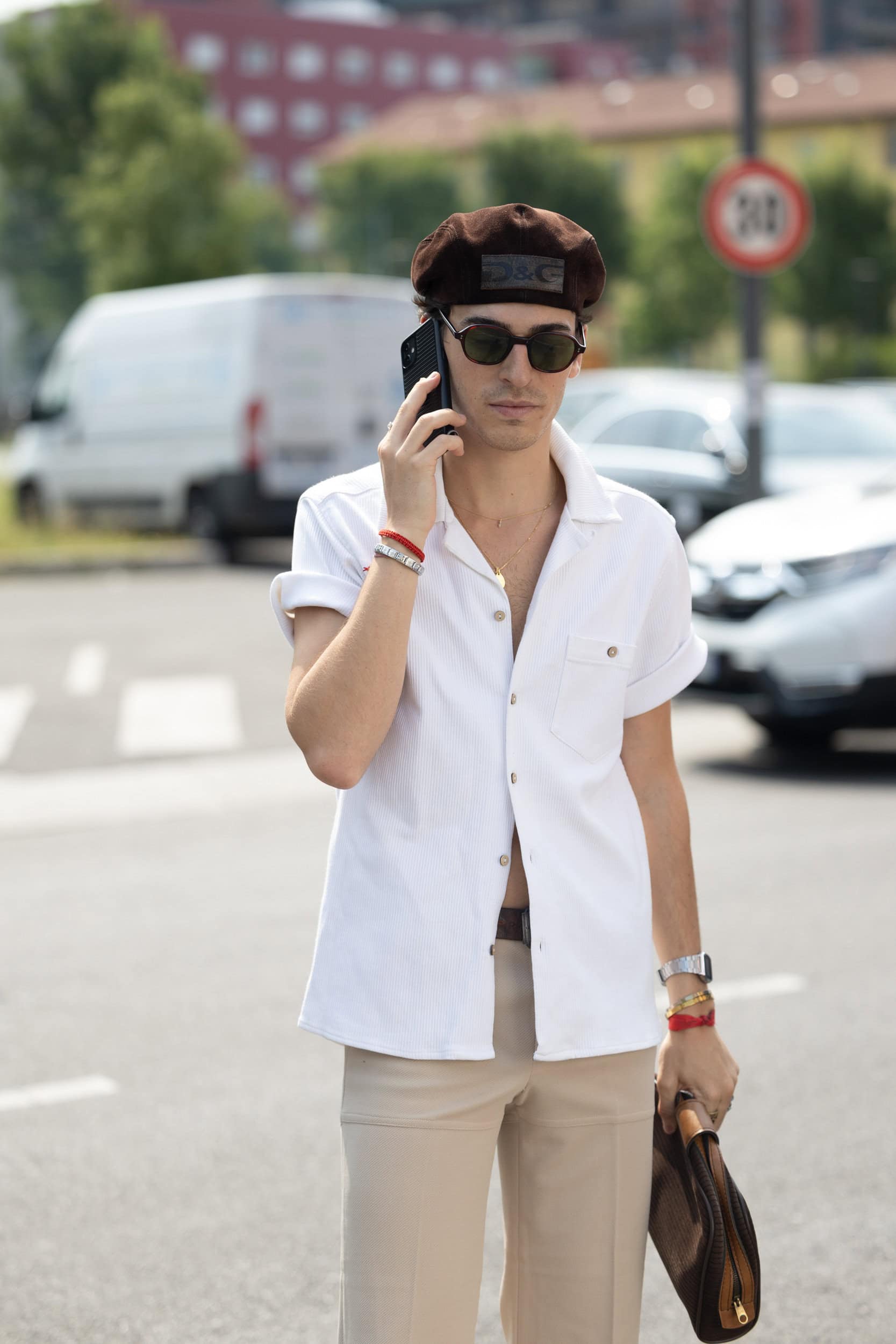 Milano Milan Men's Street Style Spring 2026 Shows