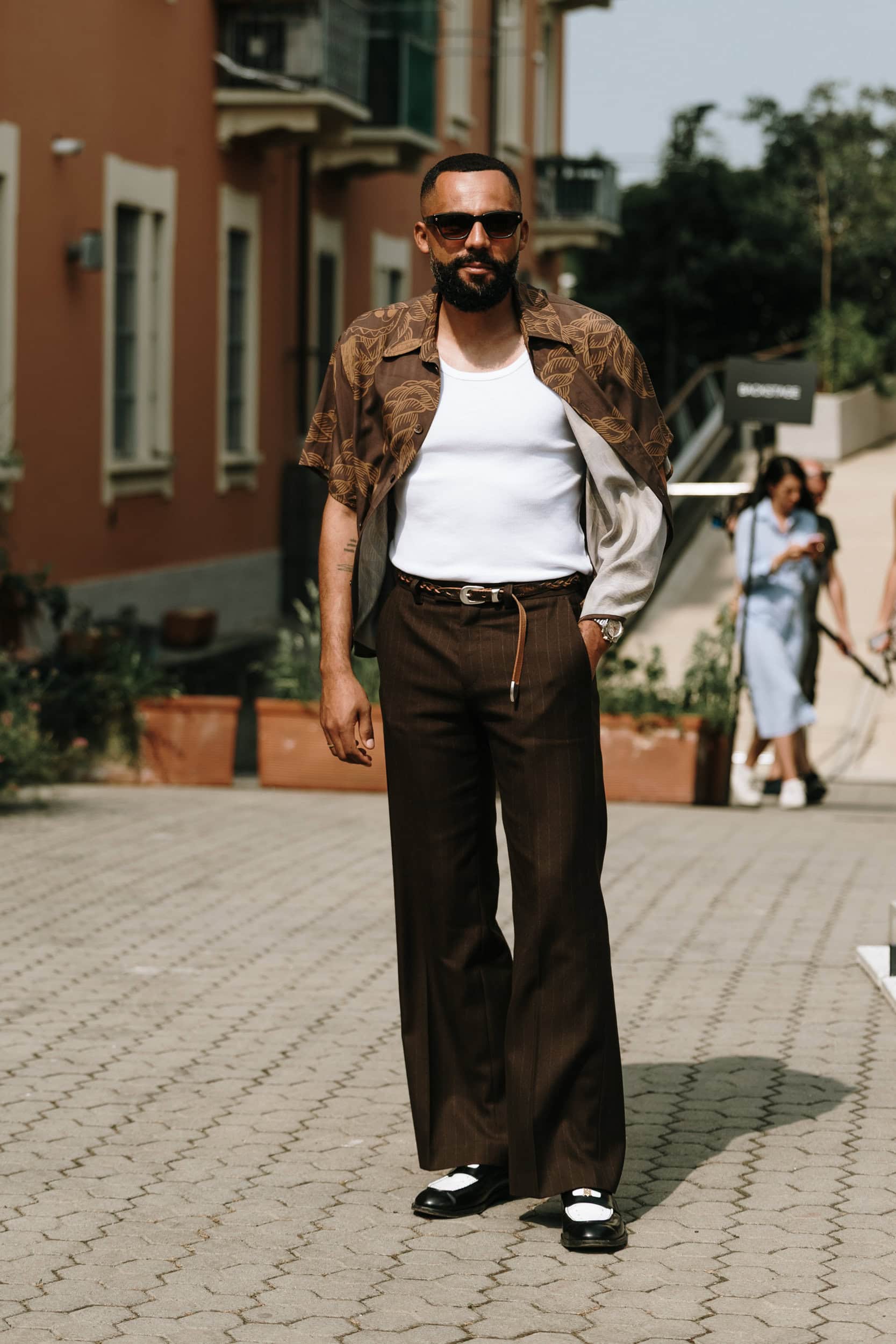 Milano Milan Men's Street Style Spring 2026 Shows