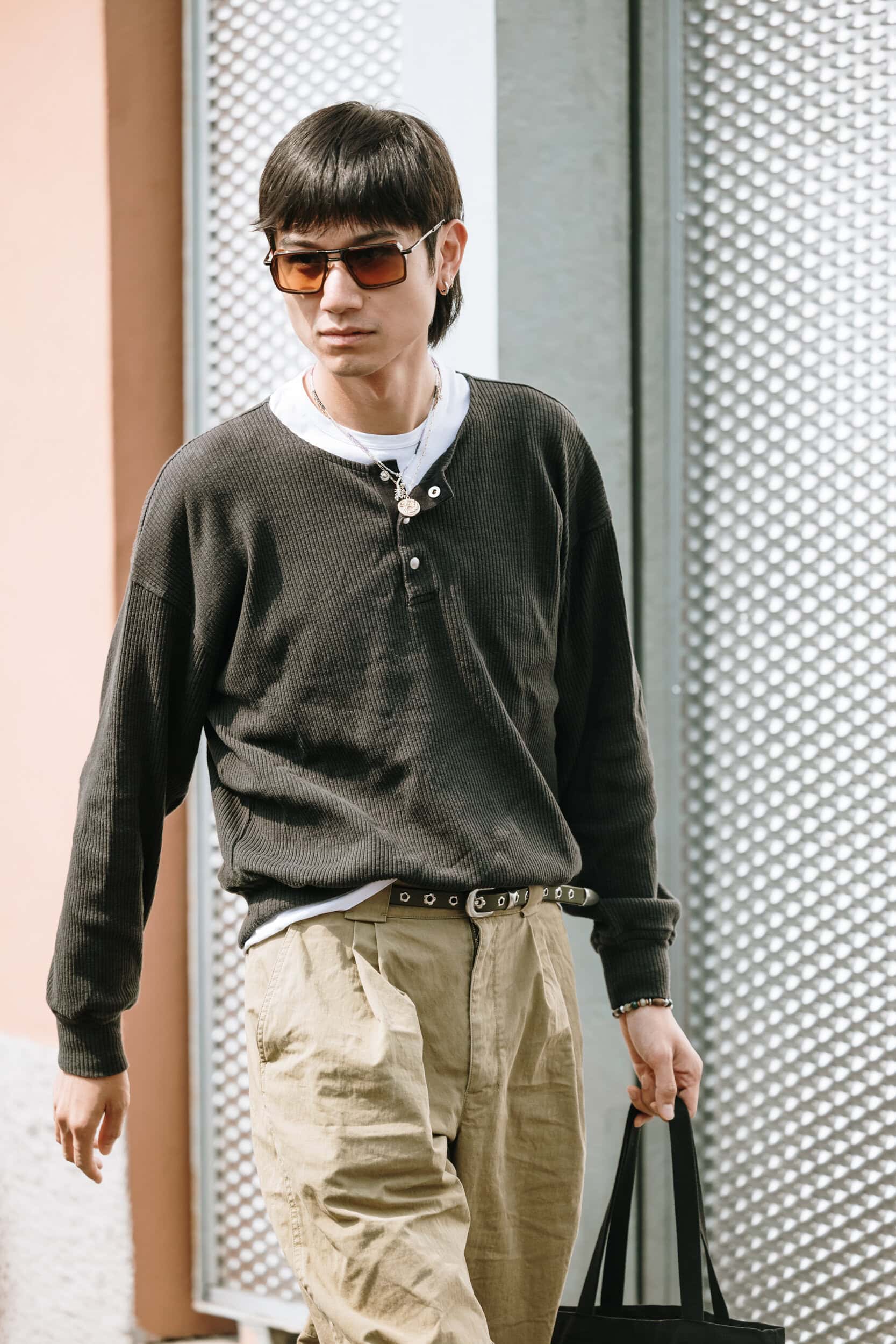 Milano Milan Men's Street Style Spring 2026 Shows