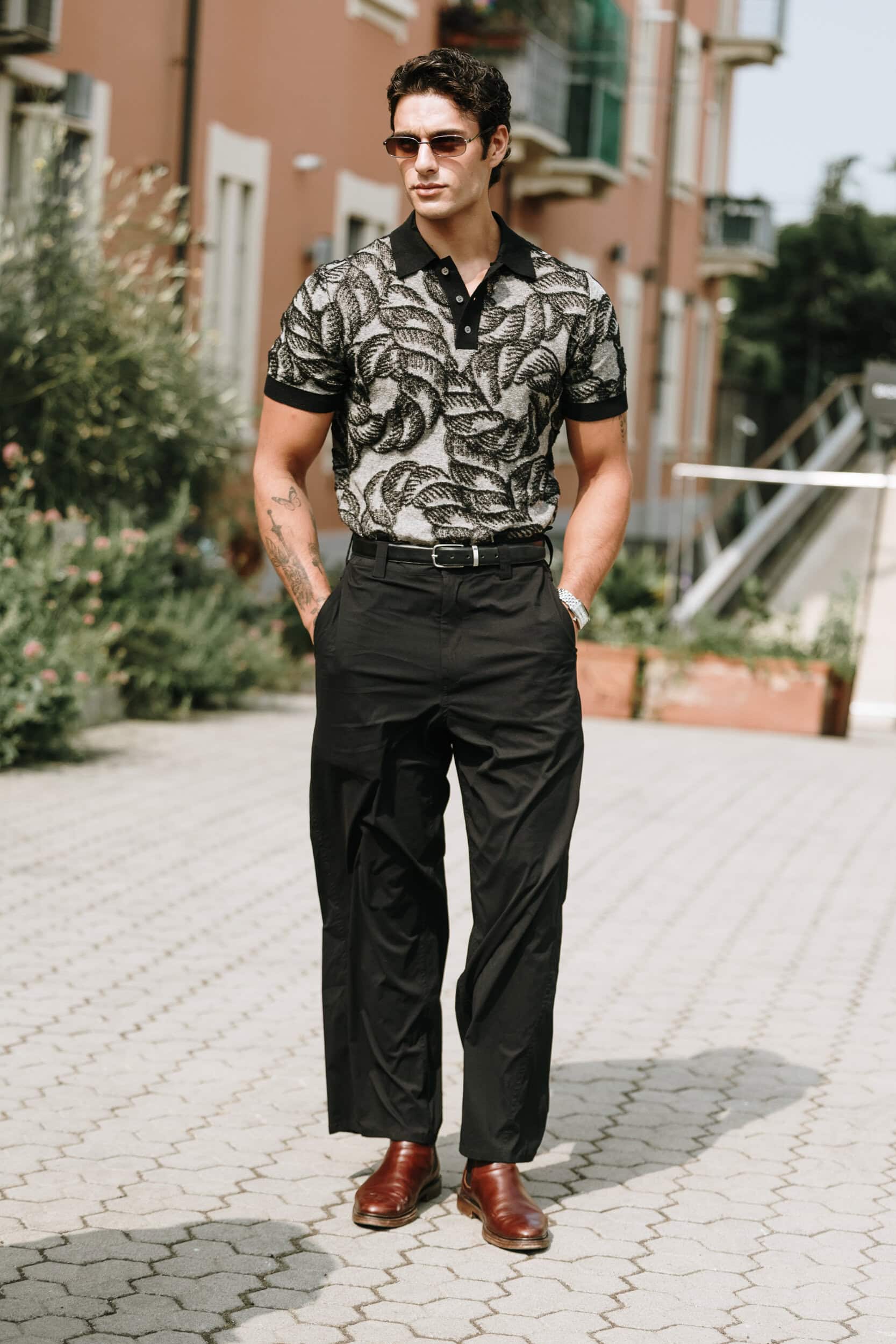 Milano Milan Men's Street Style Spring 2026 Shows