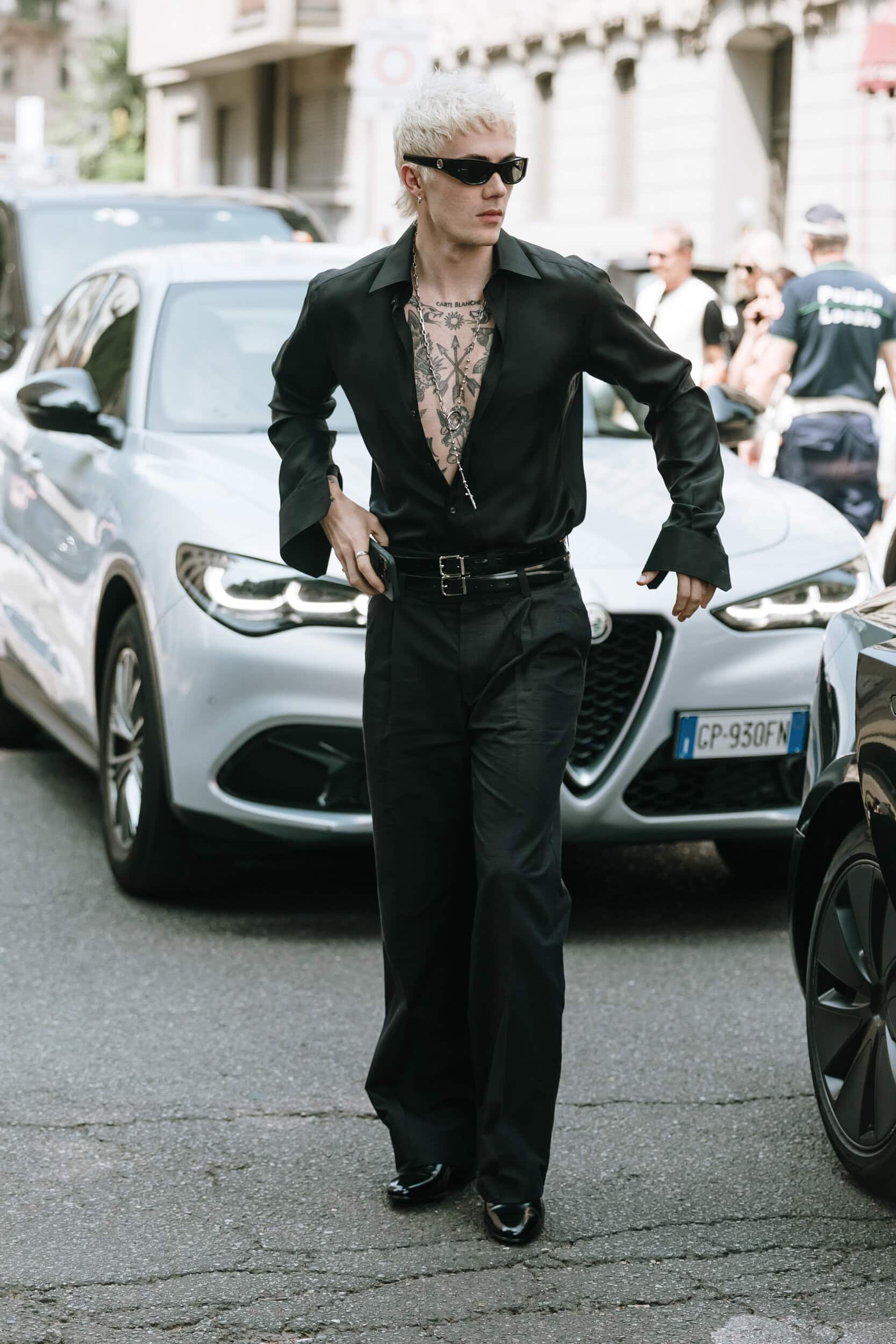 Milano Milan Men's Street Style Spring 2026 Shows