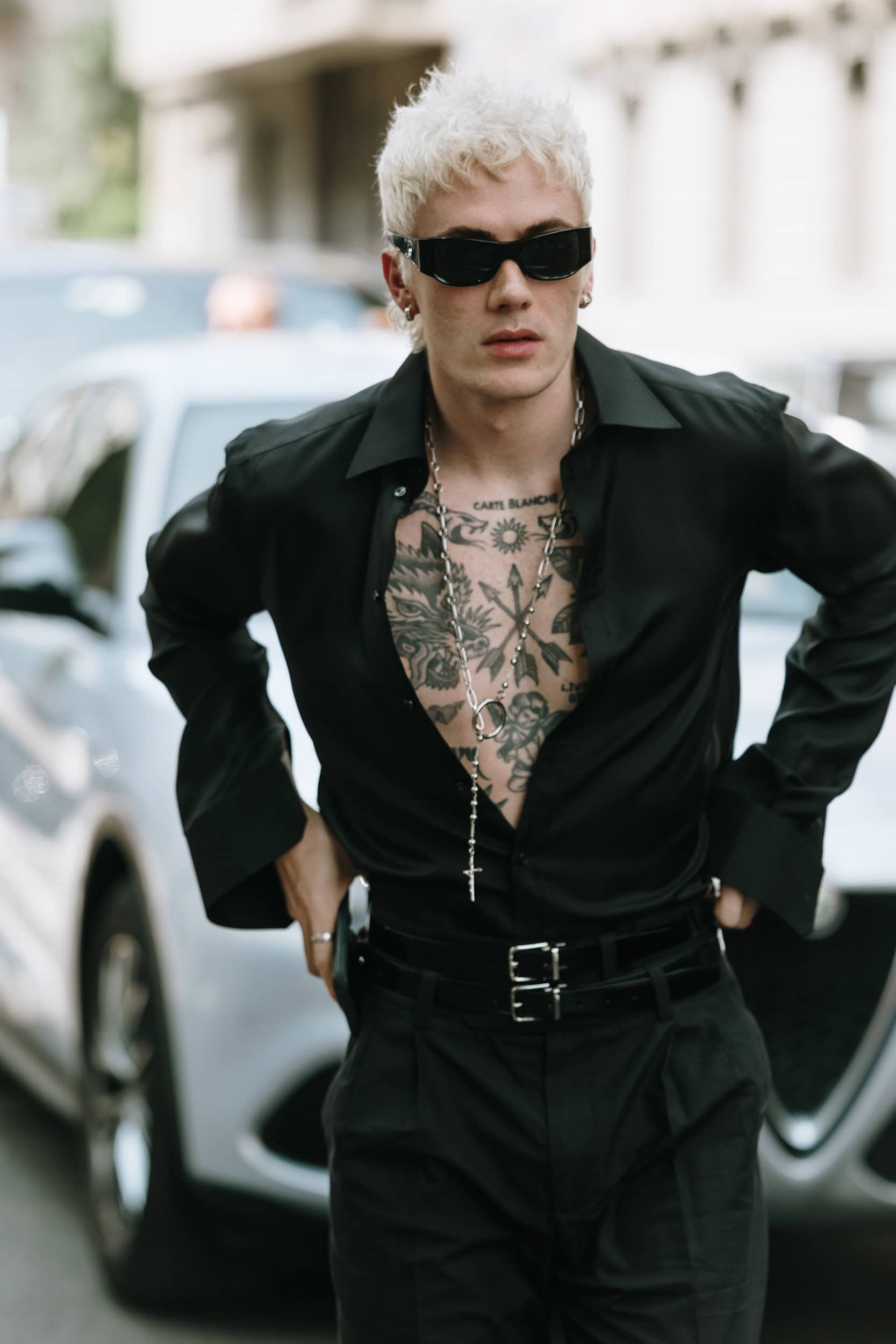 Milano Milan Men's Street Style Spring 2026 Shows