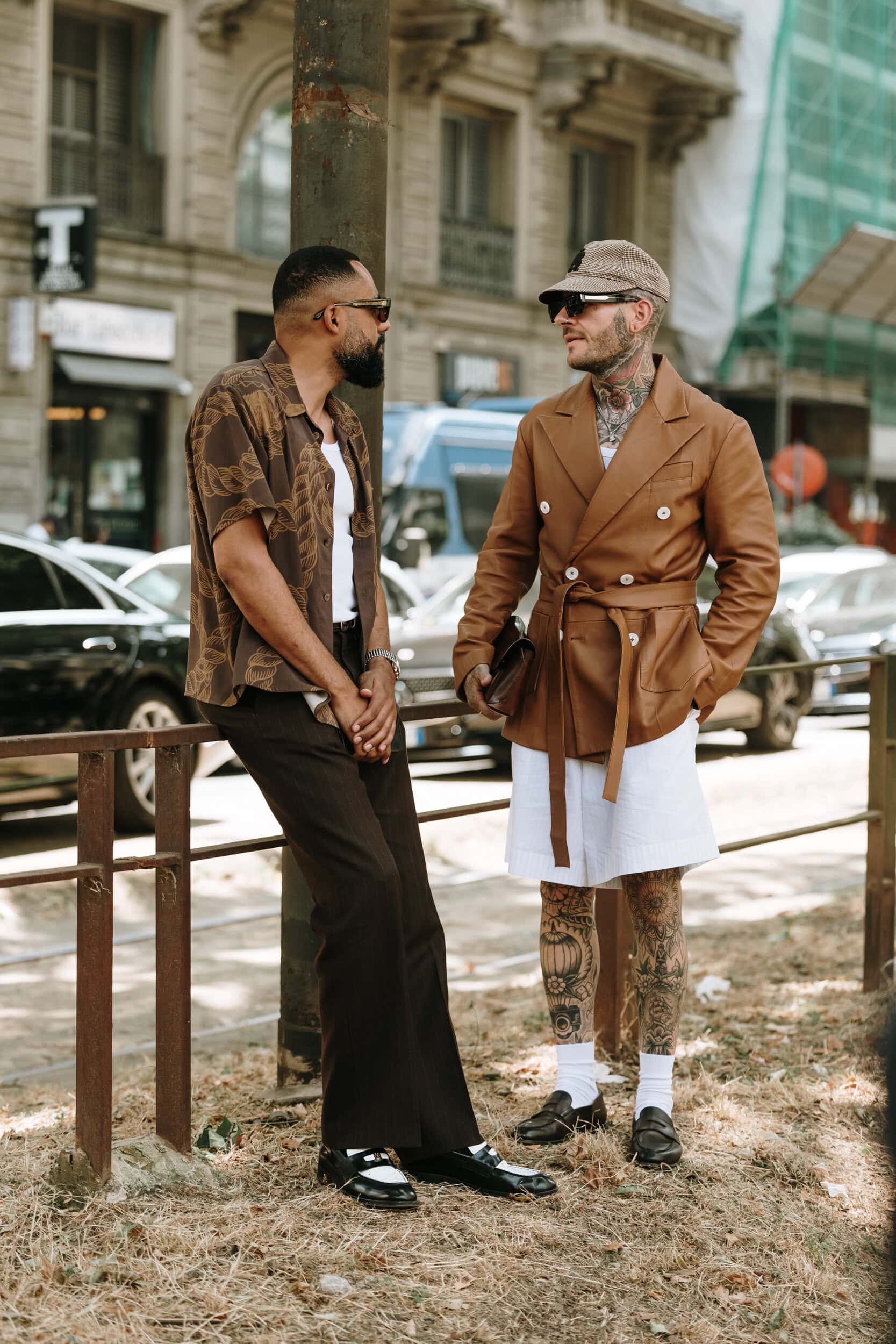 Milano Milan Men's Street Style Spring 2026 Shows