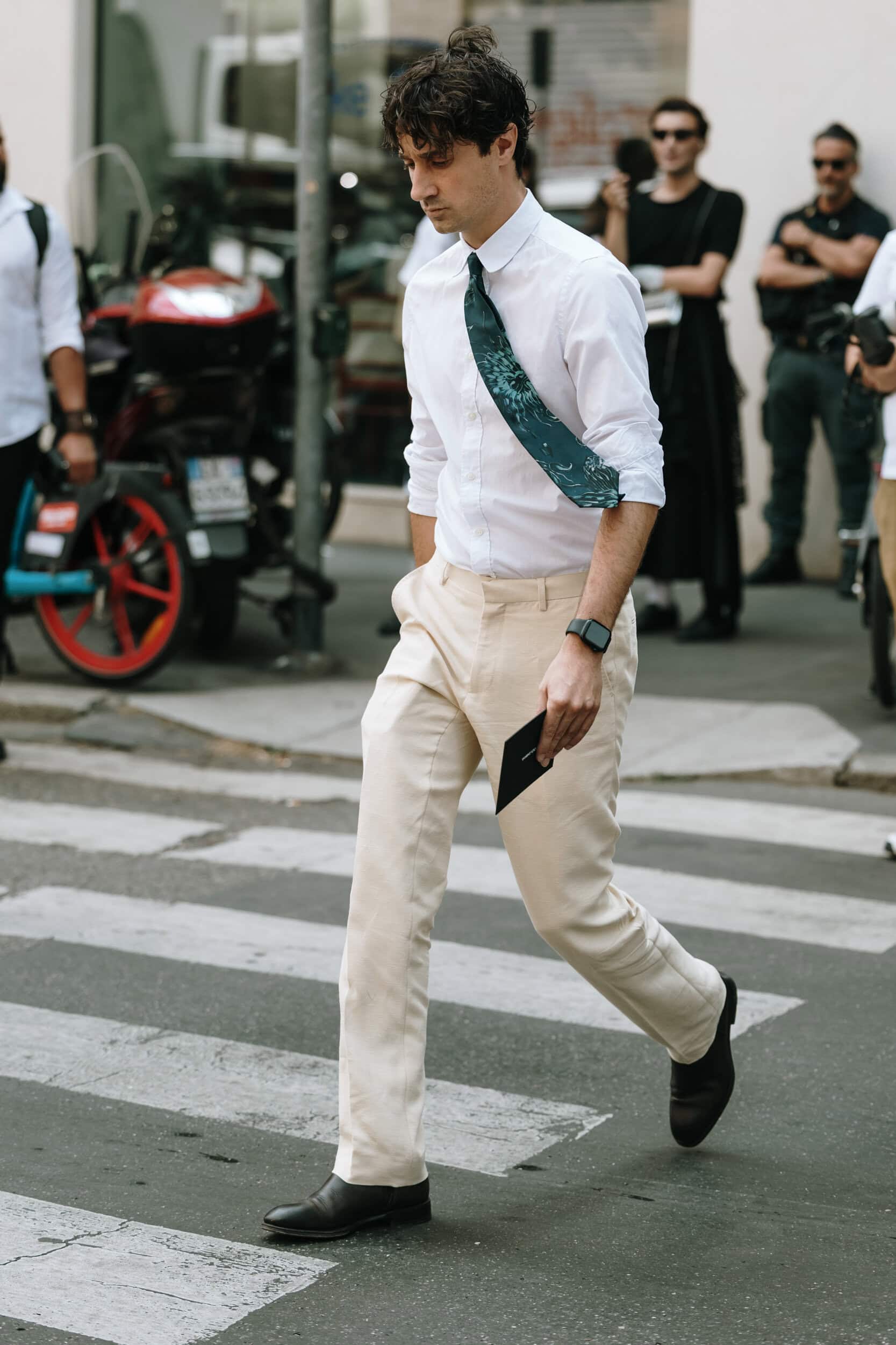 Milano Milan Men's Street Style Spring 2026 Shows