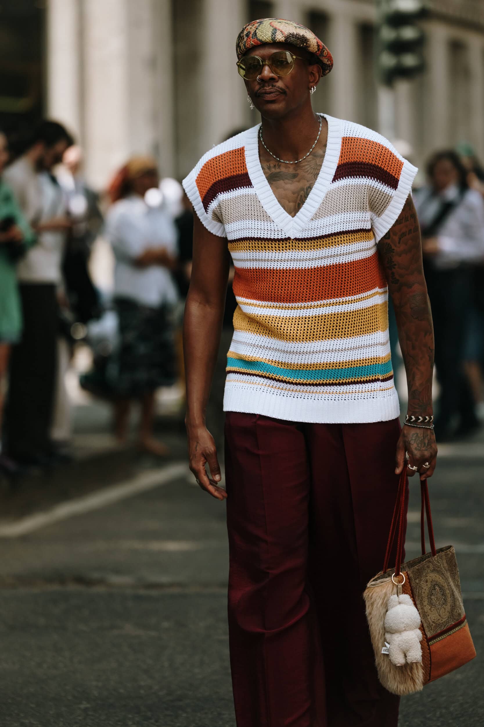 Milano Milan Men's Street Style Spring 2026 Shows