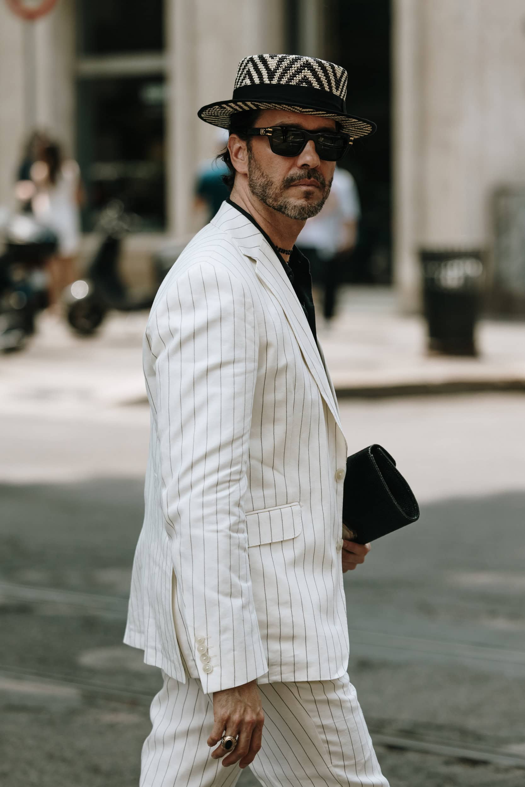 Milano Milan Men's Street Style Spring 2026 Shows