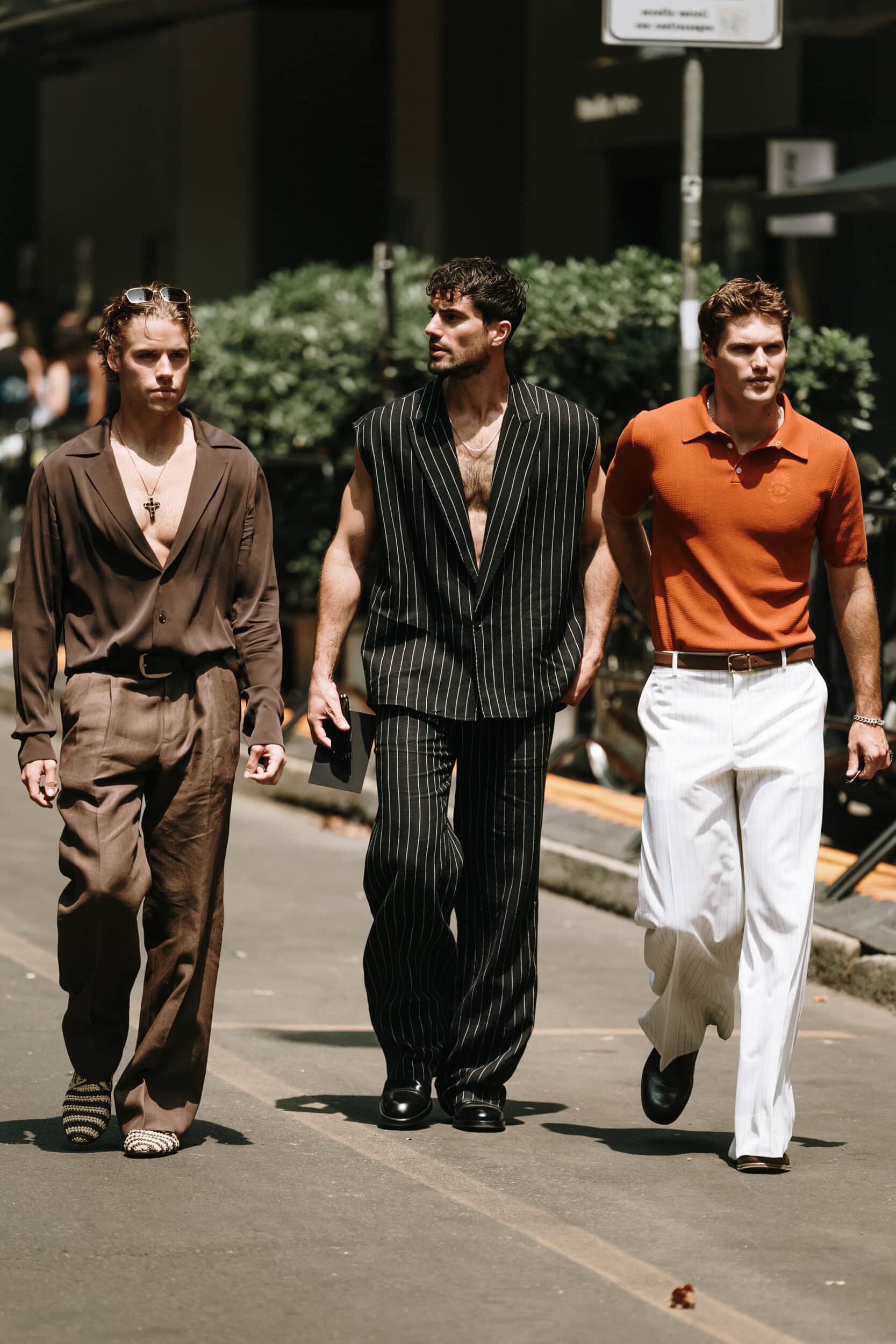 Milano Milan Men's Street Style Spring 2026 Shows