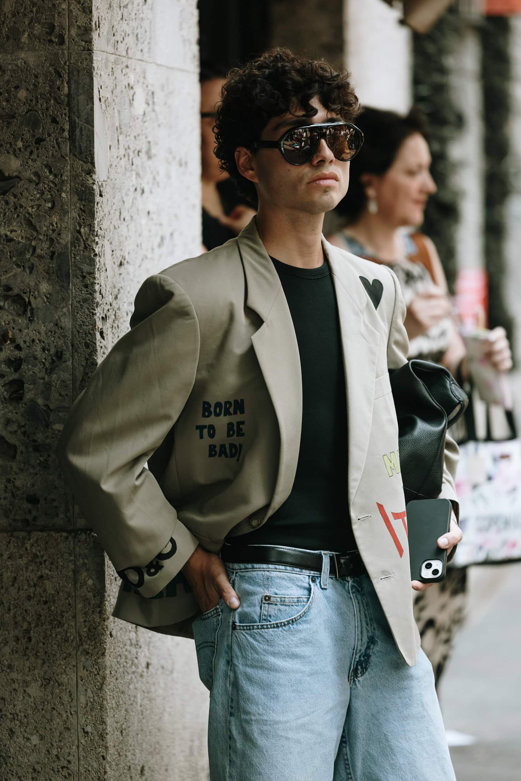 Milano Milan Men's Street Style Spring 2026 Shows