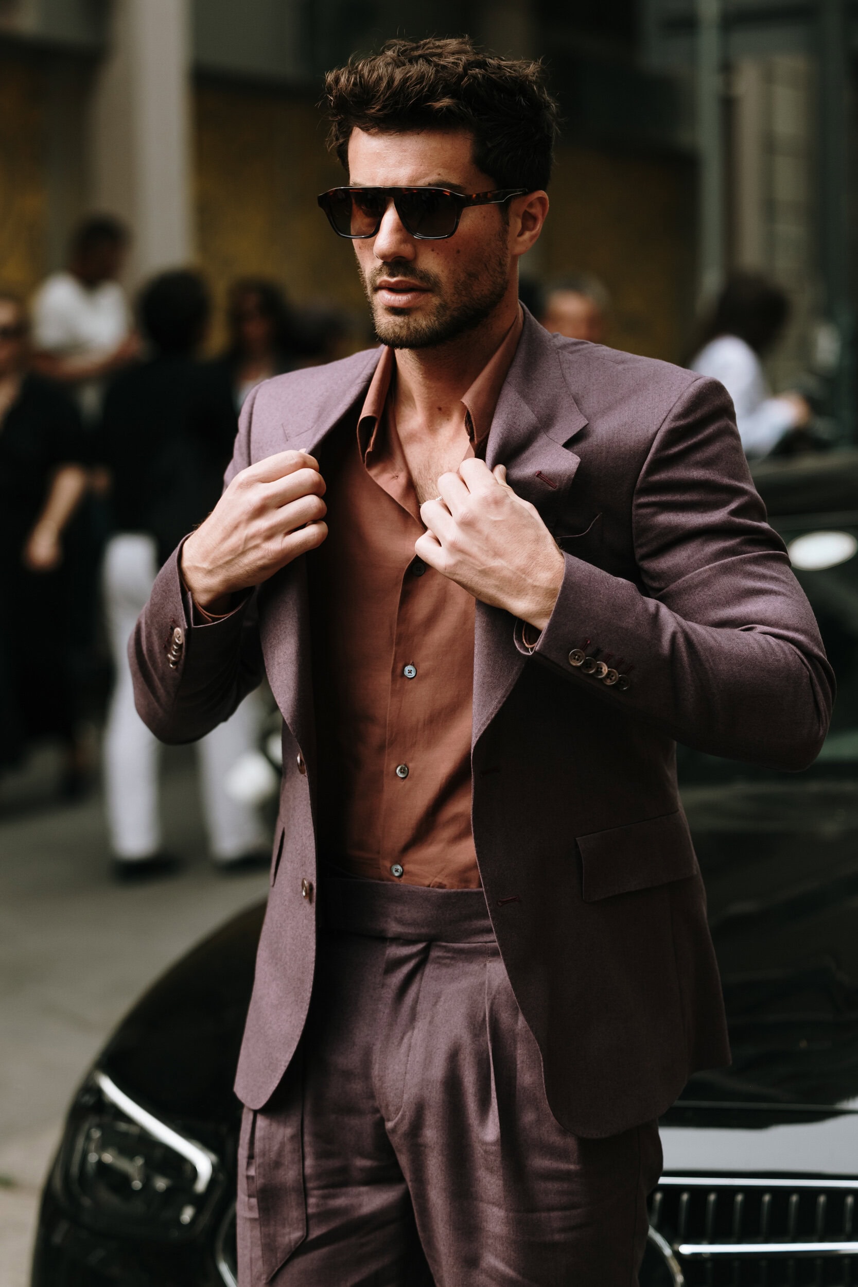 Milano Milan Men's Street Style Spring 2026 Shows