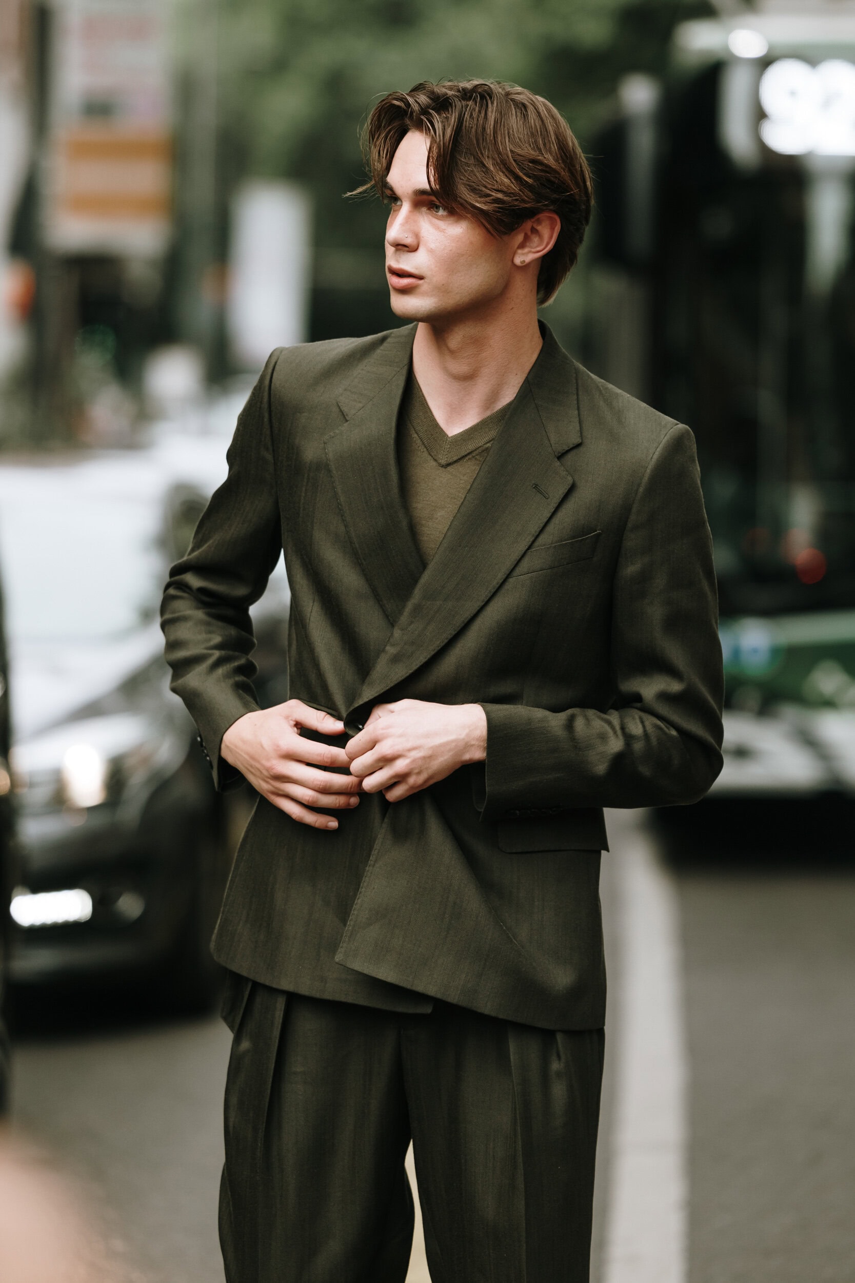 Milano Milan Men's Street Style Spring 2026 Shows