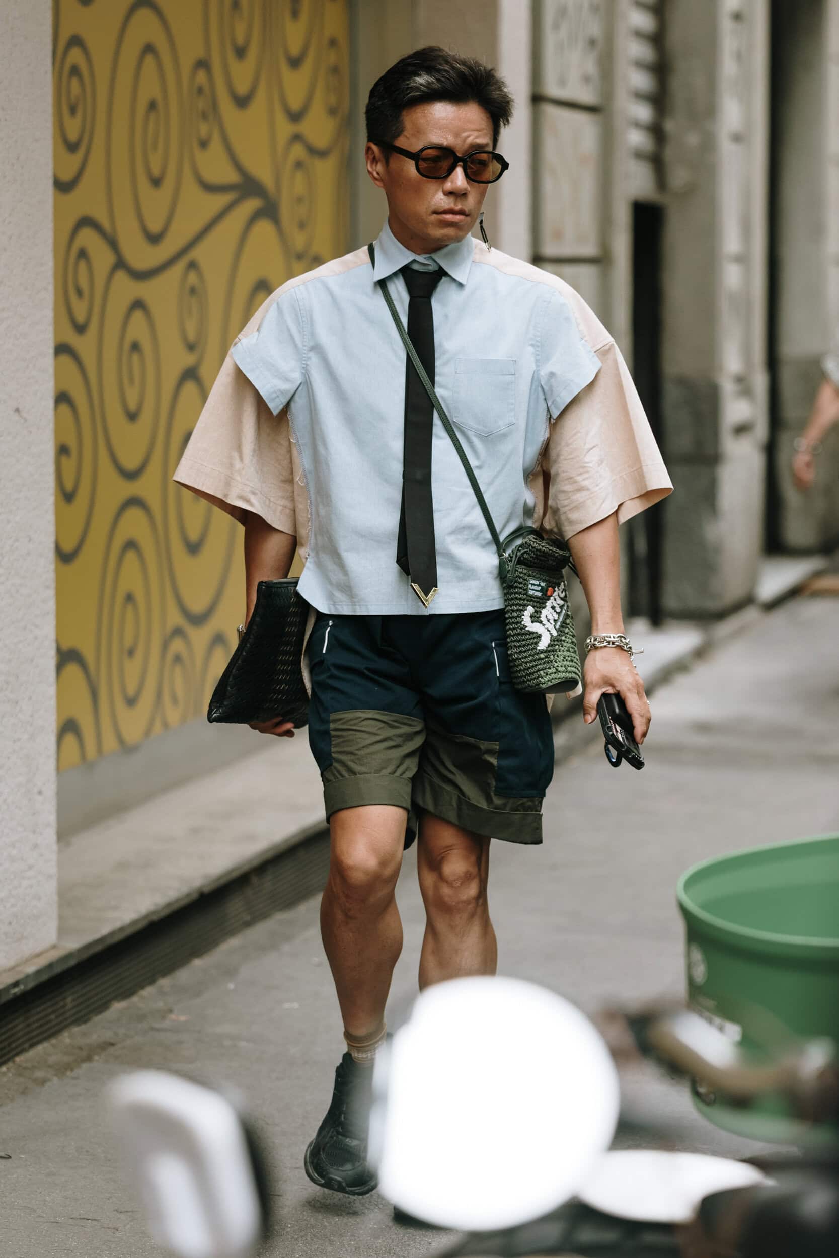 Milano Milan Men's Street Style Spring 2026 Shows