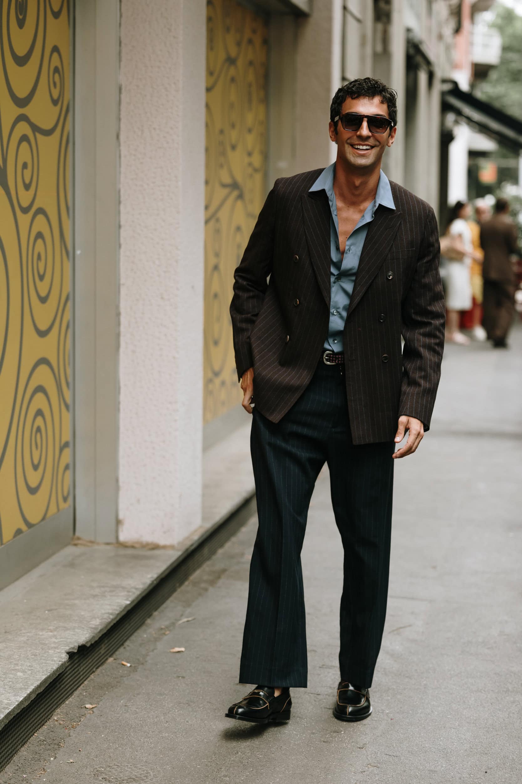 Milano Milan Men's Street Style Spring 2026 Shows