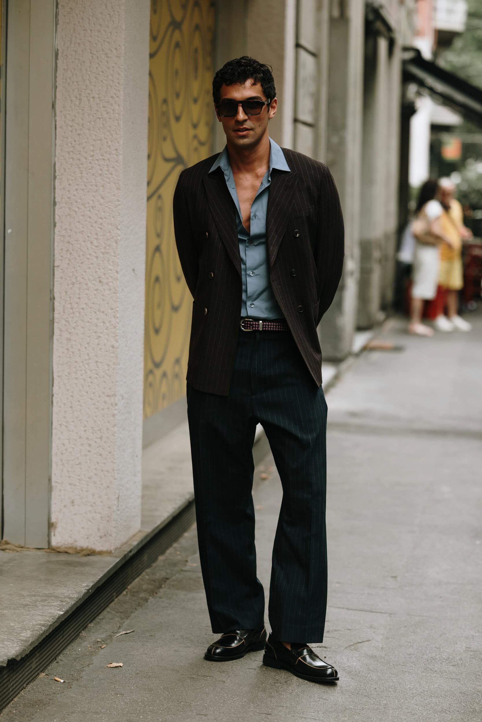 Milano Milan Men's Street Style Spring 2026 Shows