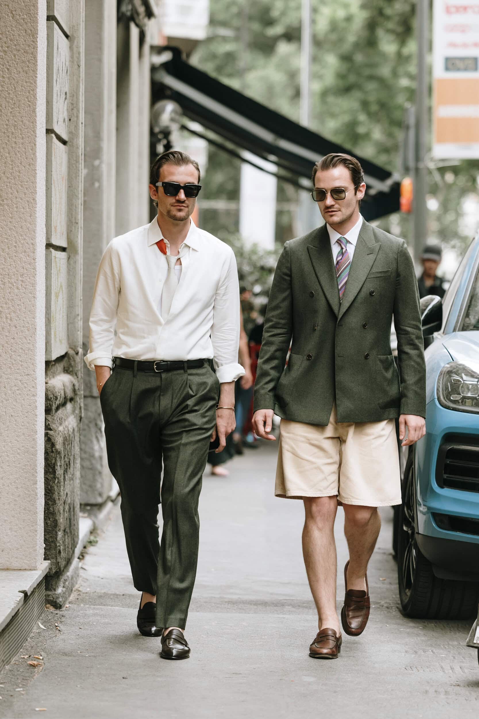Milano Milan Men's Street Style Spring 2026 Shows