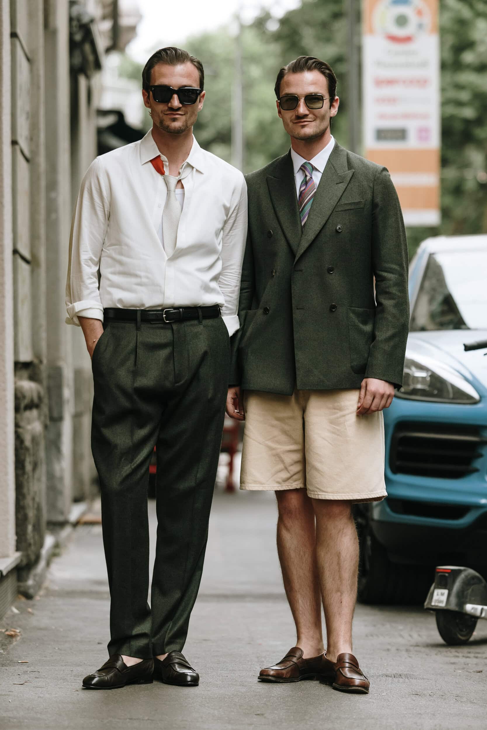 Milano Milan Men's Street Style Spring 2026 Shows