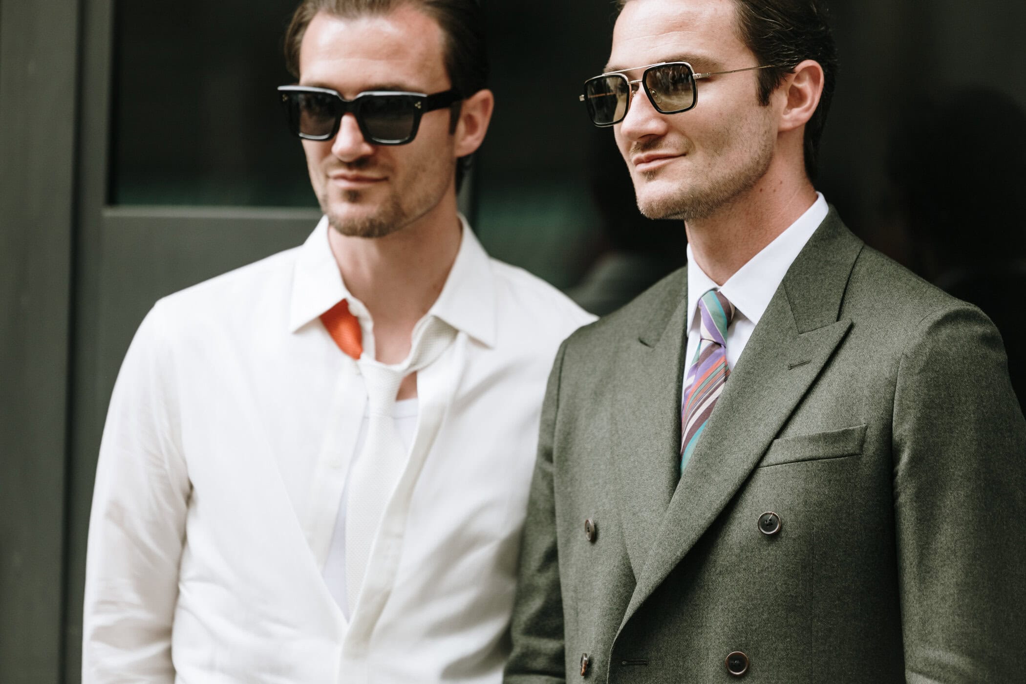 Milano Milan Men's Street Style Spring 2026 Shows