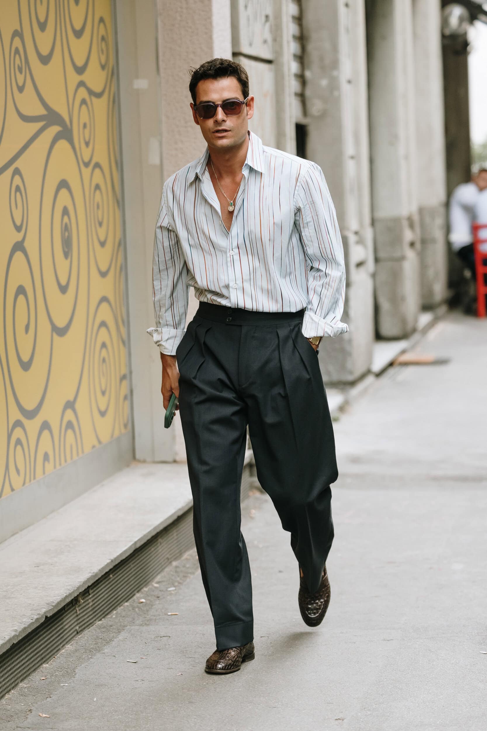 Milano Milan Men's Street Style Spring 2026 Shows