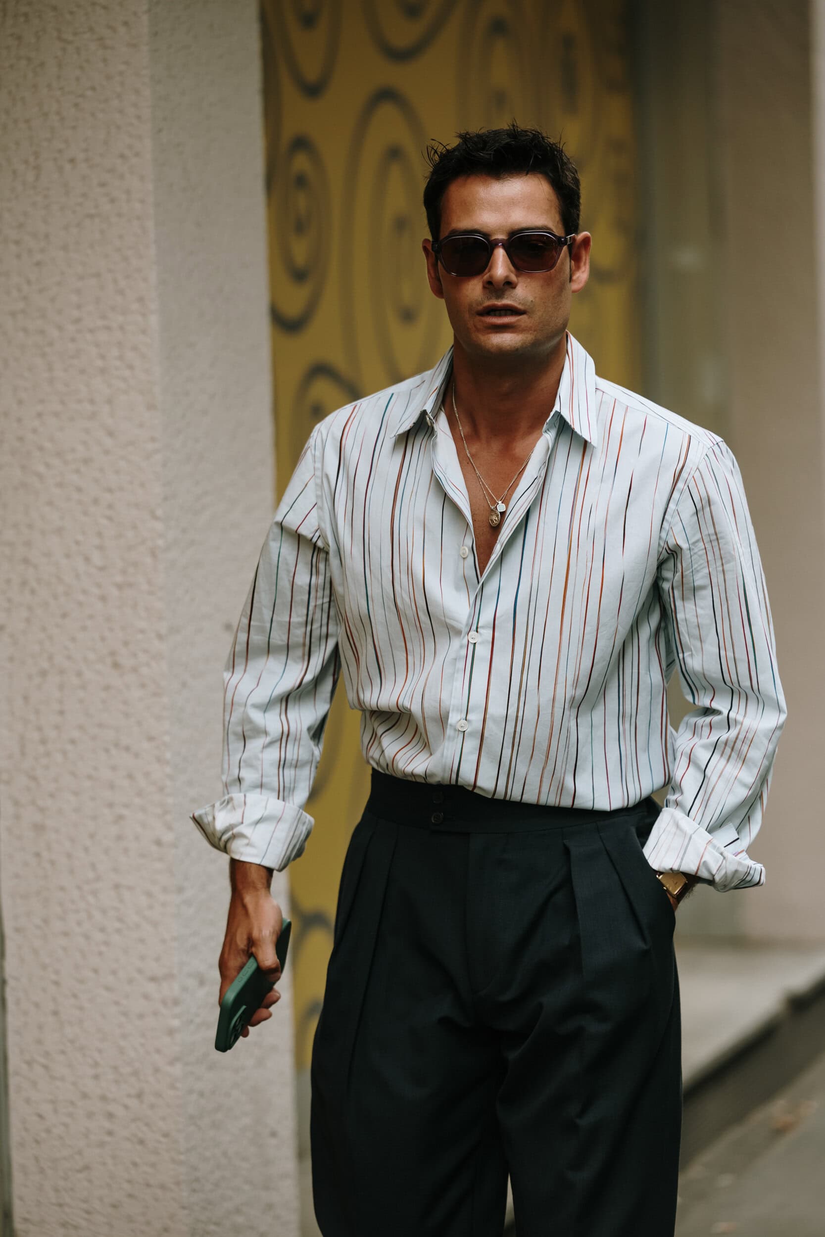 Milano Milan Men's Street Style Spring 2026 Shows